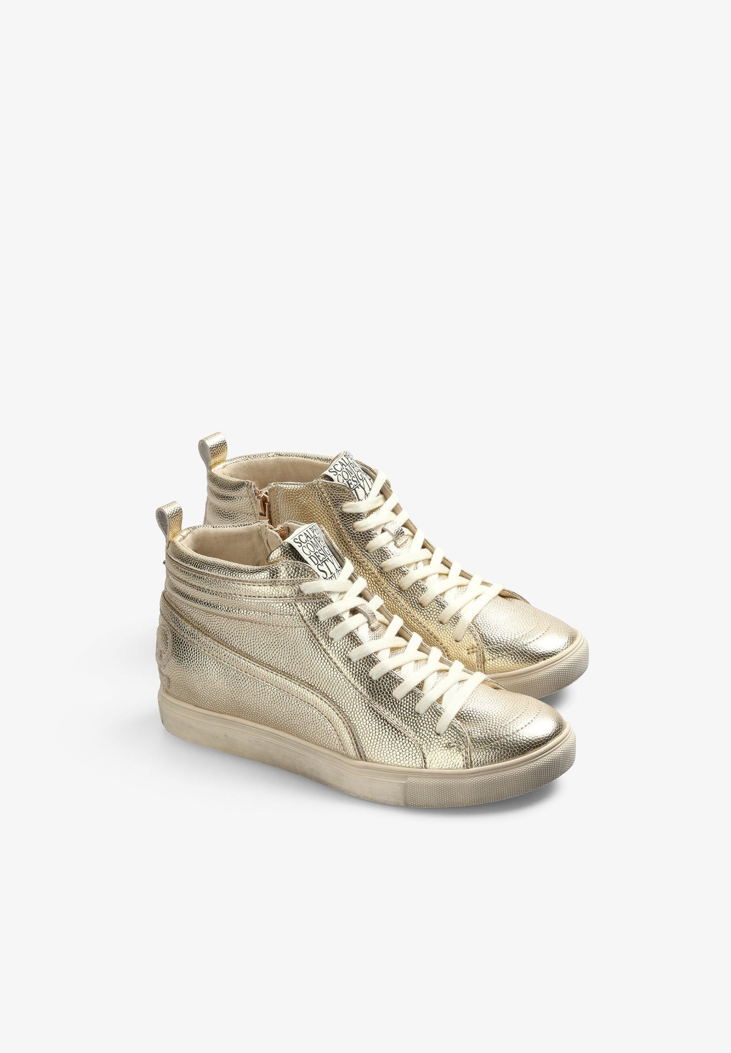 SNEAKERS BOTA METALIZADA - Scalpers