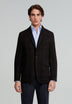 WOOL CHECK BLAZER