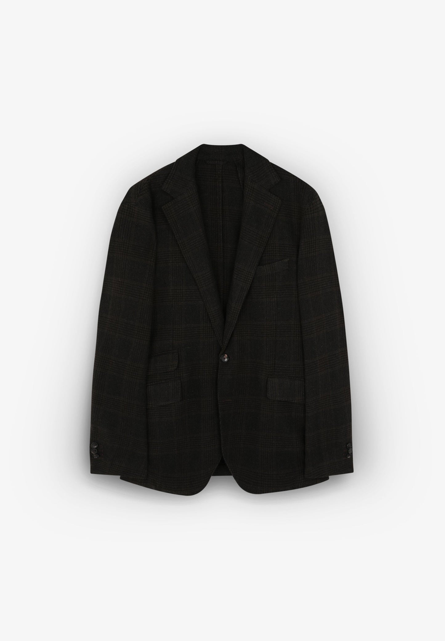 WOOL CHECK BLAZER