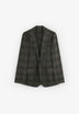 KARIERTER BLAZER AUS WOLLE