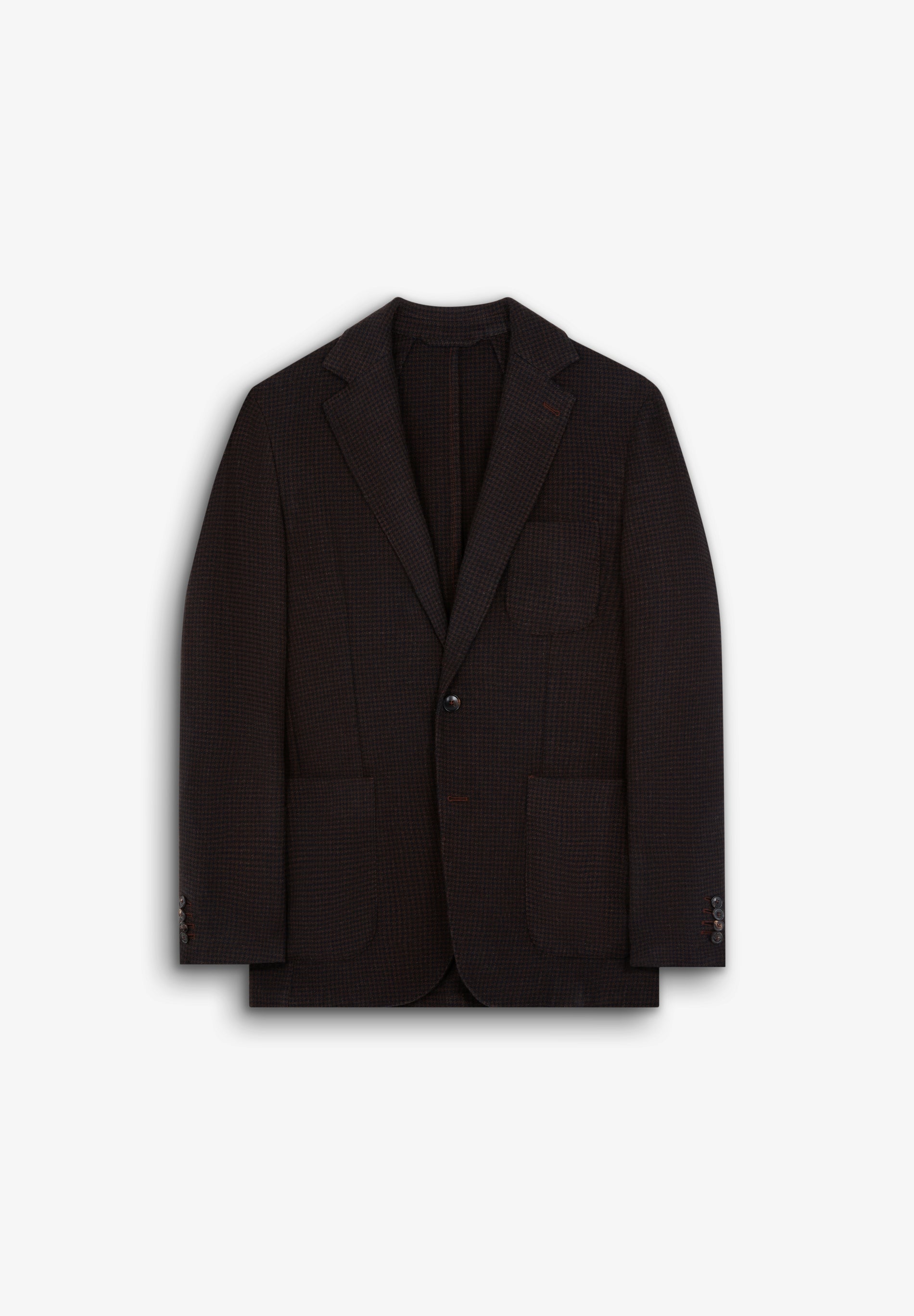 MINI CHECK WOOL BLAZER