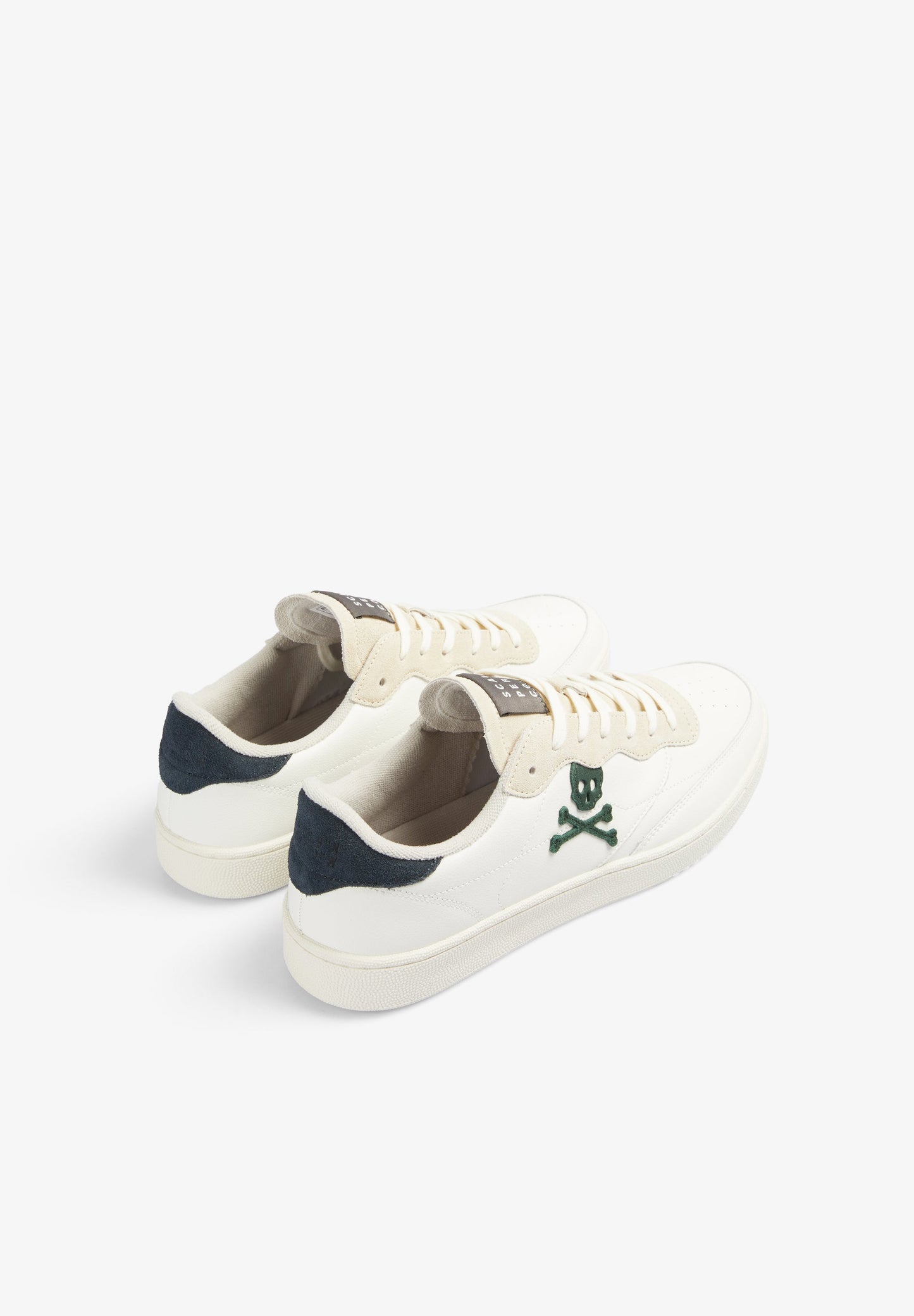 SNEAKERS WITH SIDE SKULL AND CLASSIC SOLE