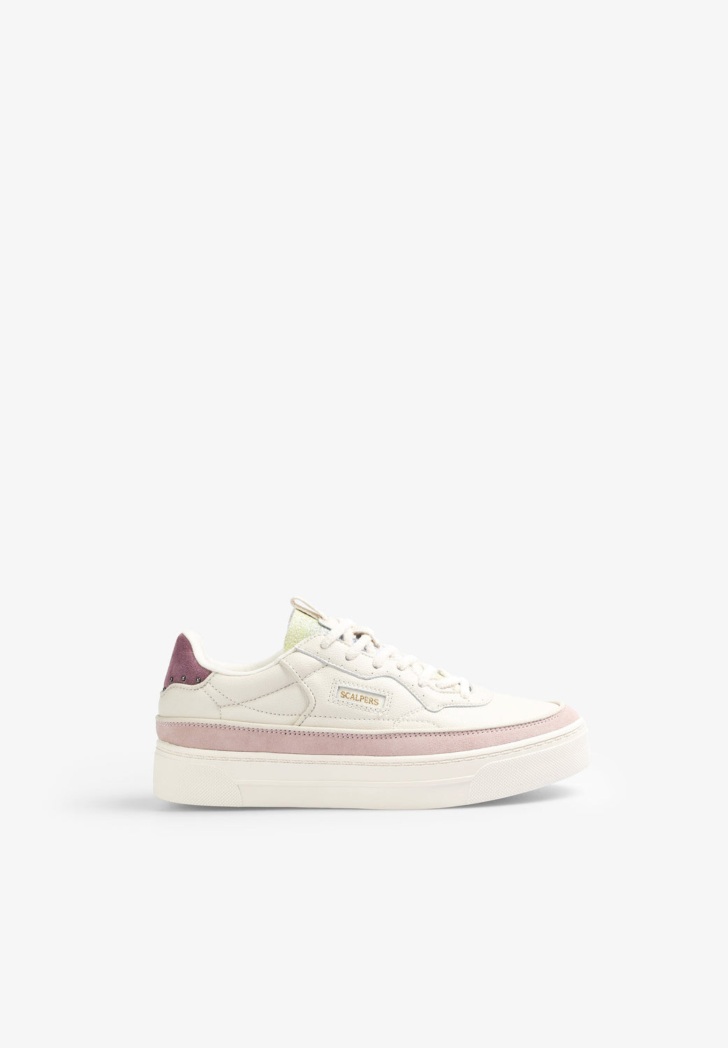 SNEAKERS DETALLE CONTRASTE SUELA PLATAFORMA - Scalpers