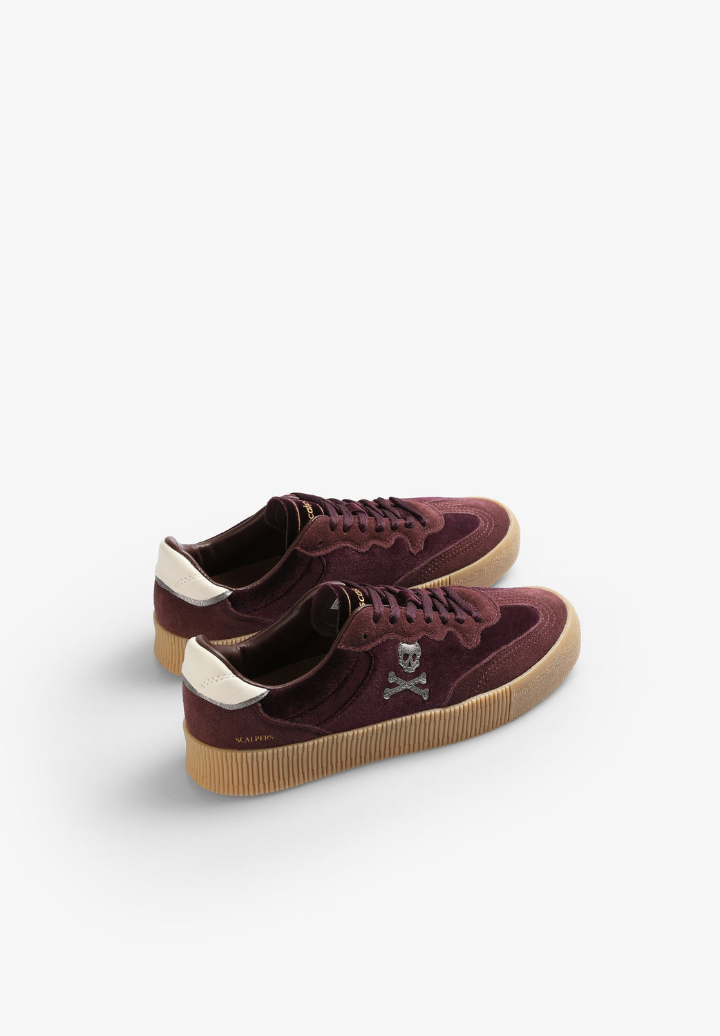 SNEAKERS TERCIOPELO CALAVERA - Scalpers