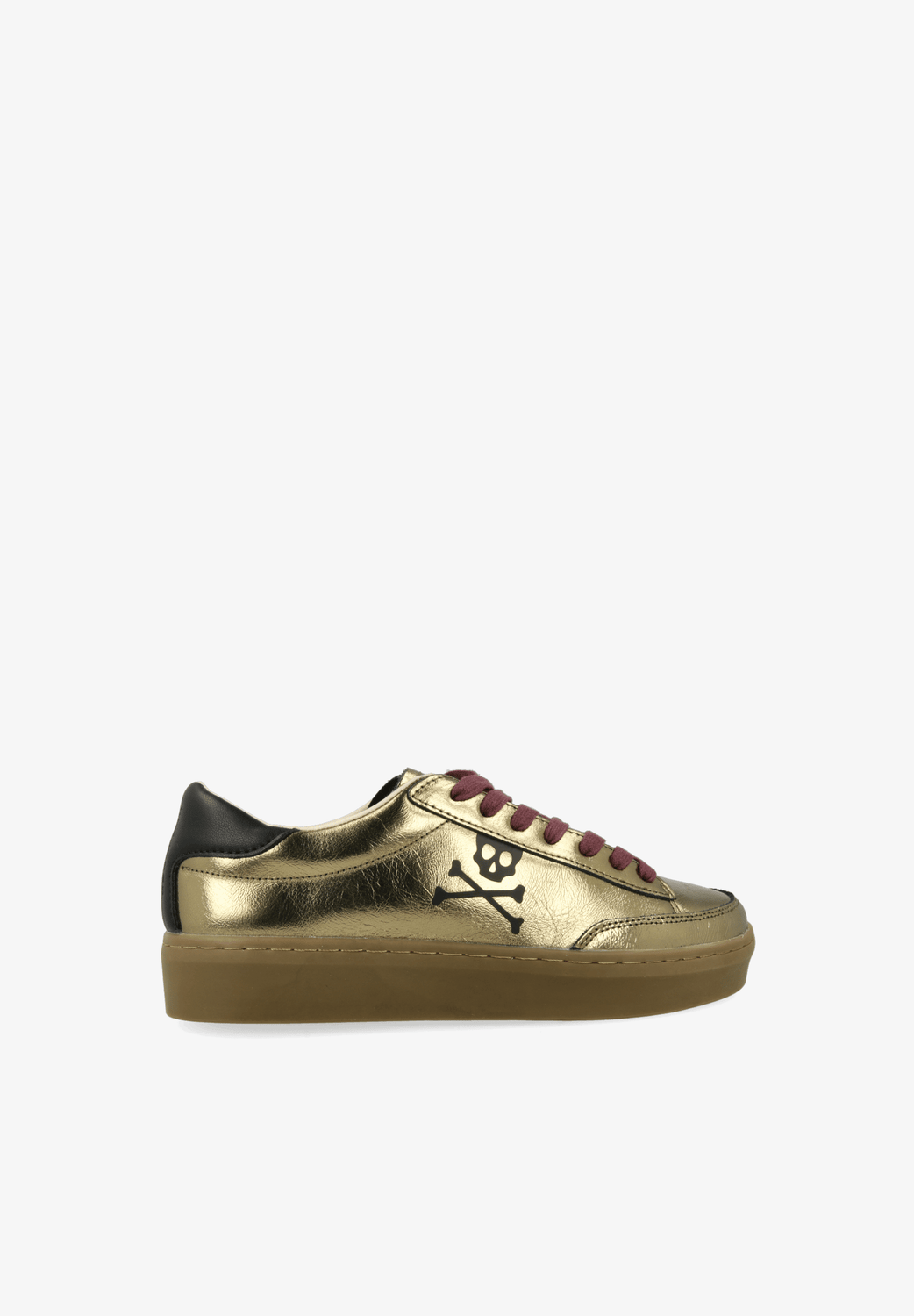 SNEAKERS METALIZADA SUELA PLATAFORMA - Scalpers