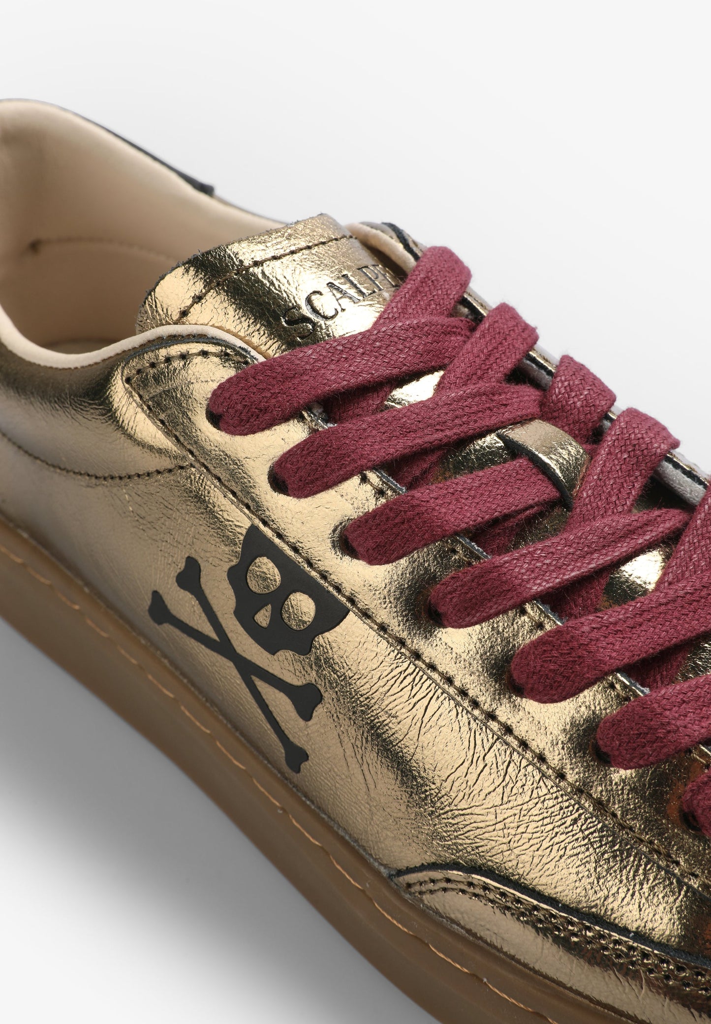 SNEAKERS METALIZADA SUELA PLATAFORMA - Scalpers