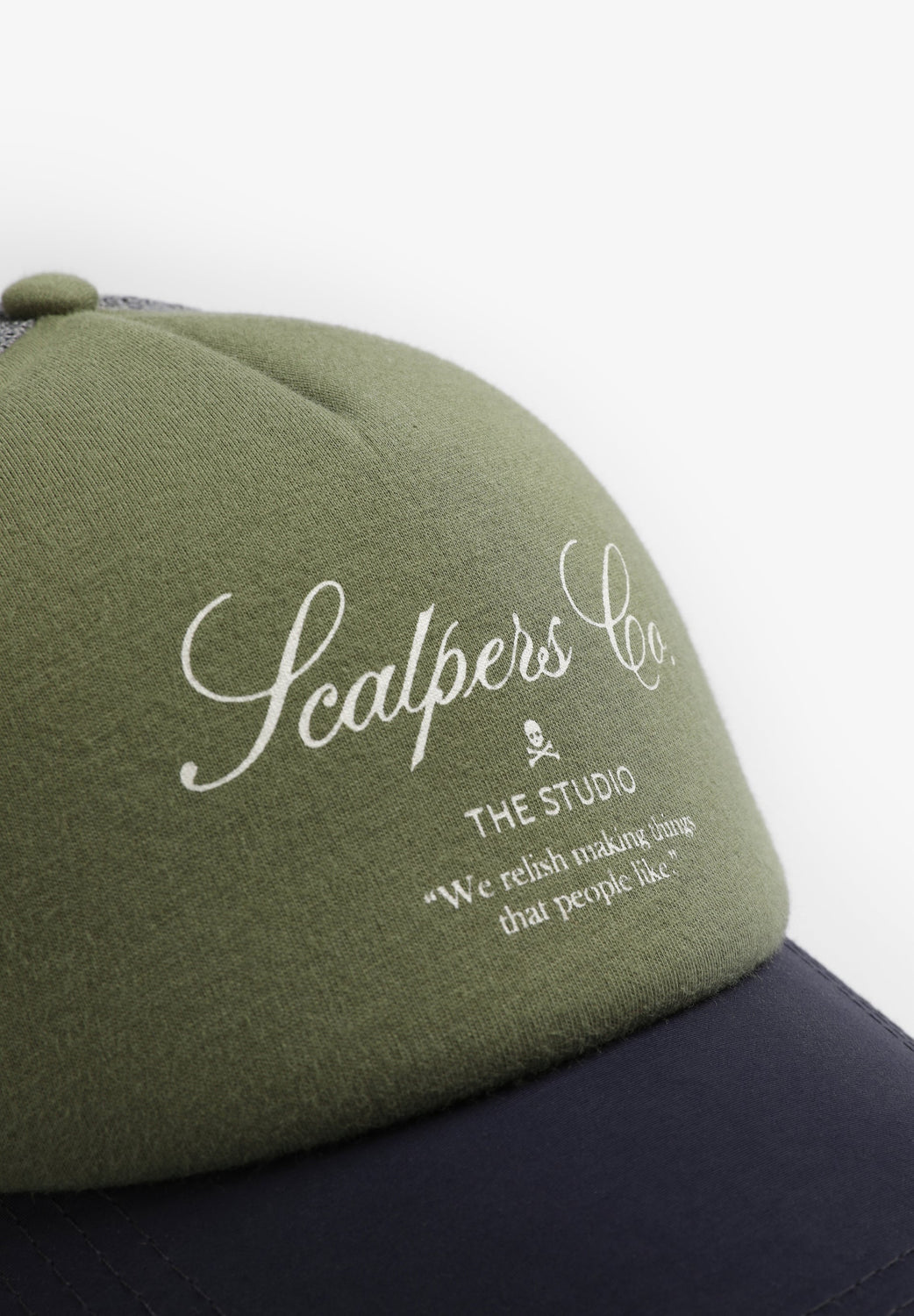 GORRA TRUCKER PRINT LOGO - Scalpers