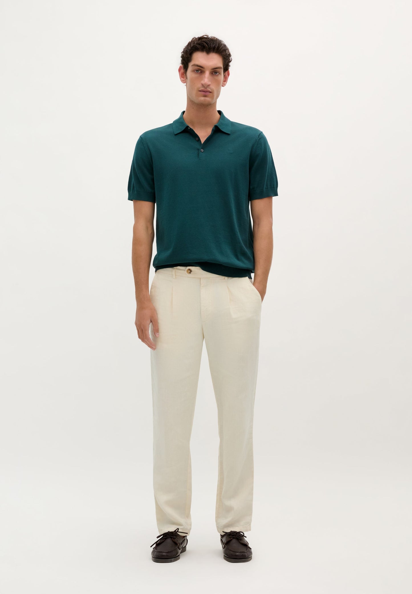 FINE KNIT POLO