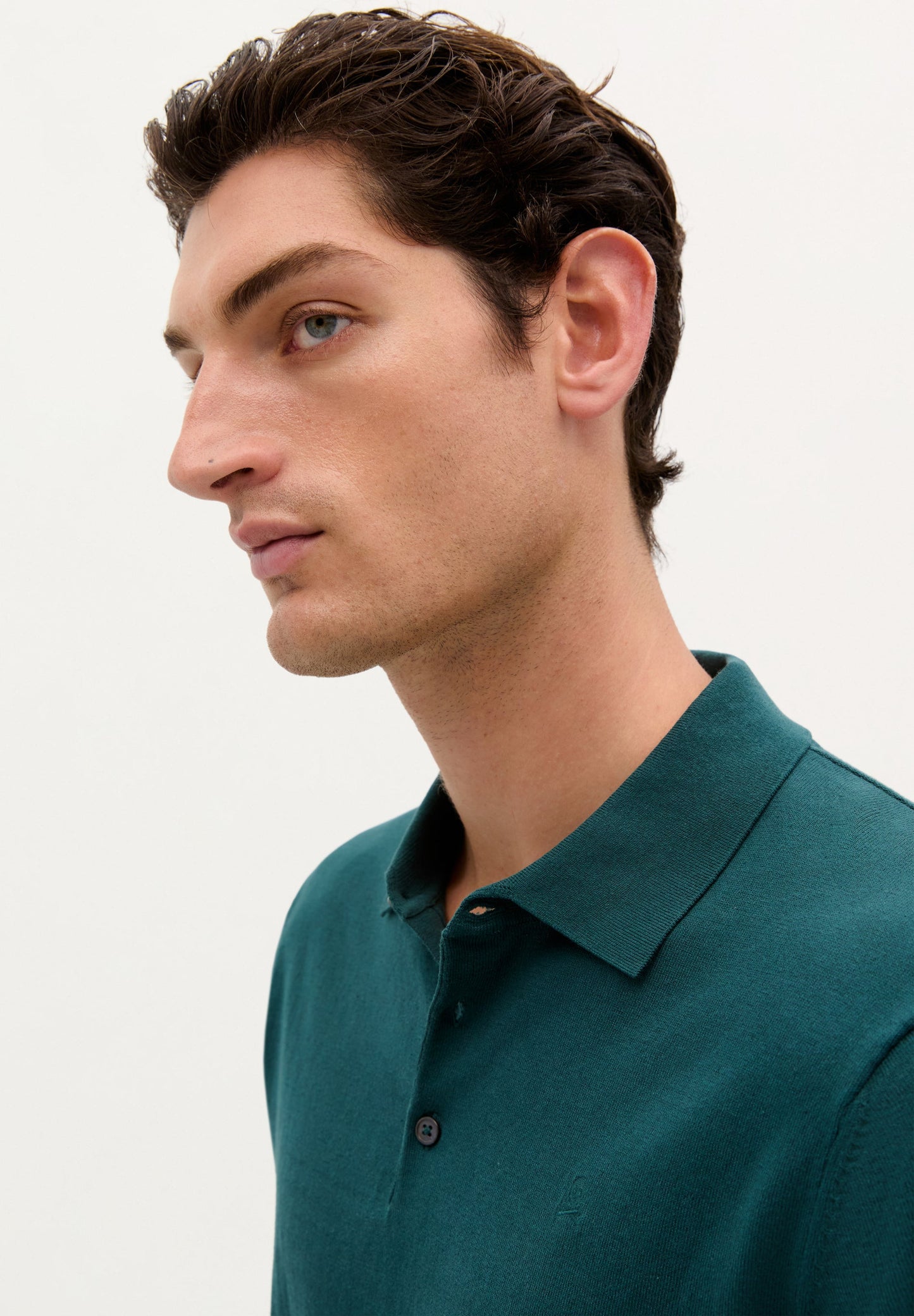 FINE KNIT POLO