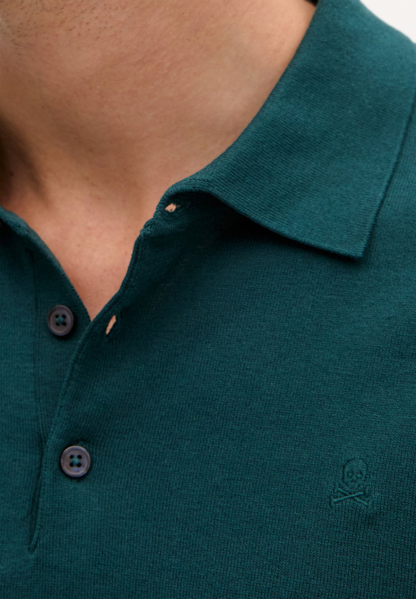 FINE KNIT POLO