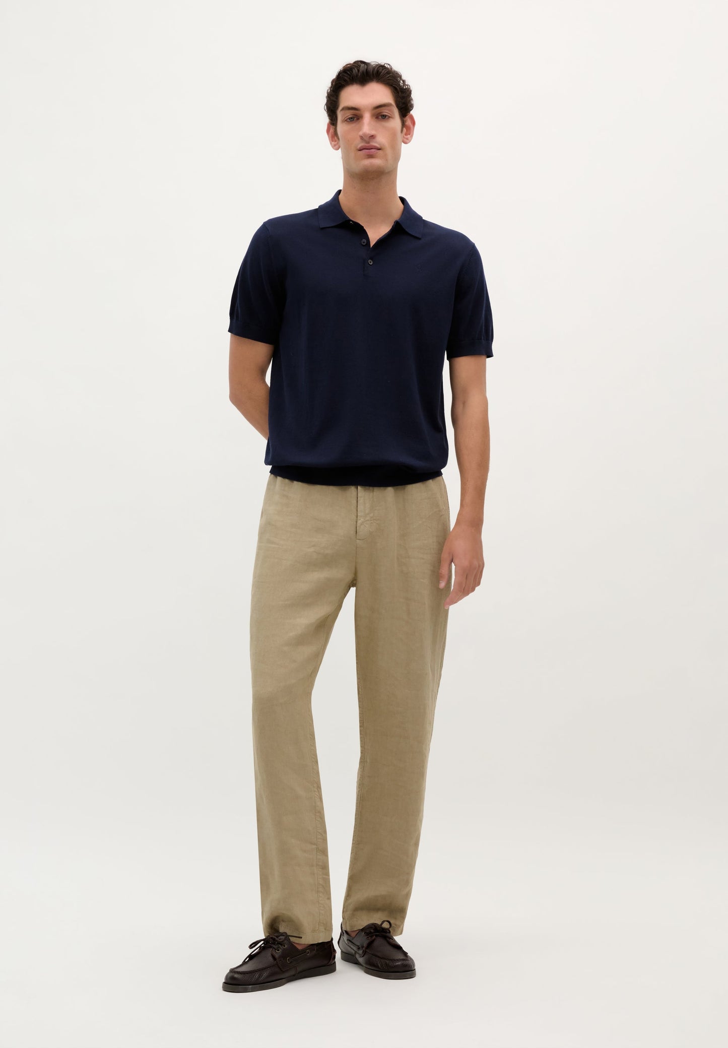 FINE KNIT POLO