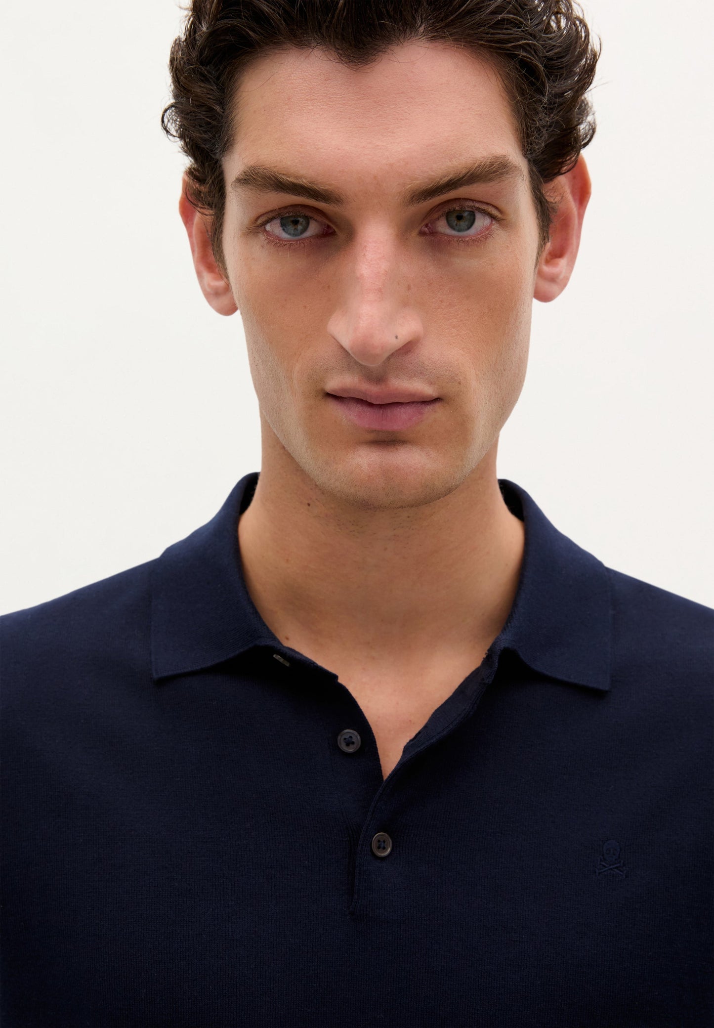 FINE KNIT POLO