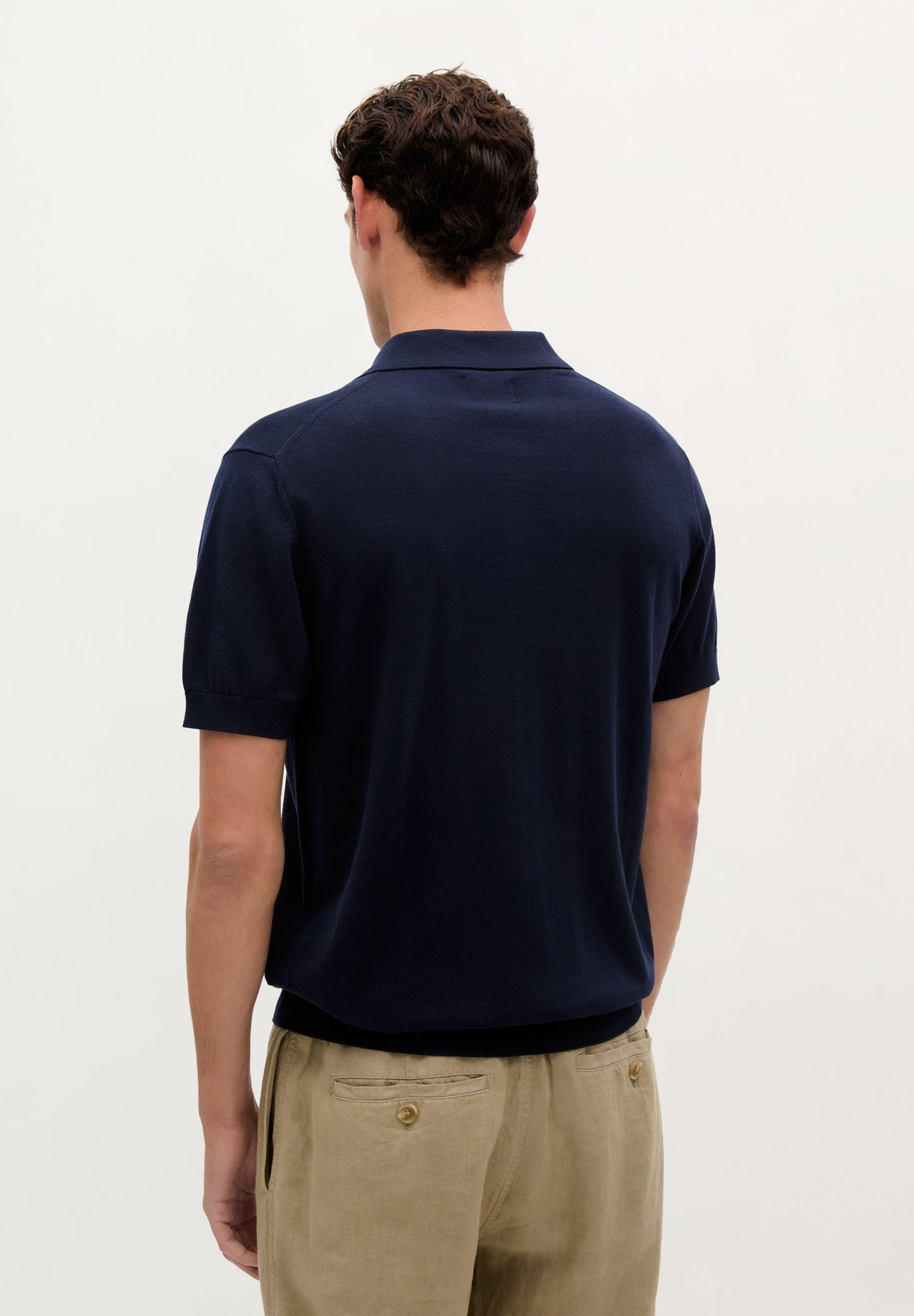 FINE KNIT POLO