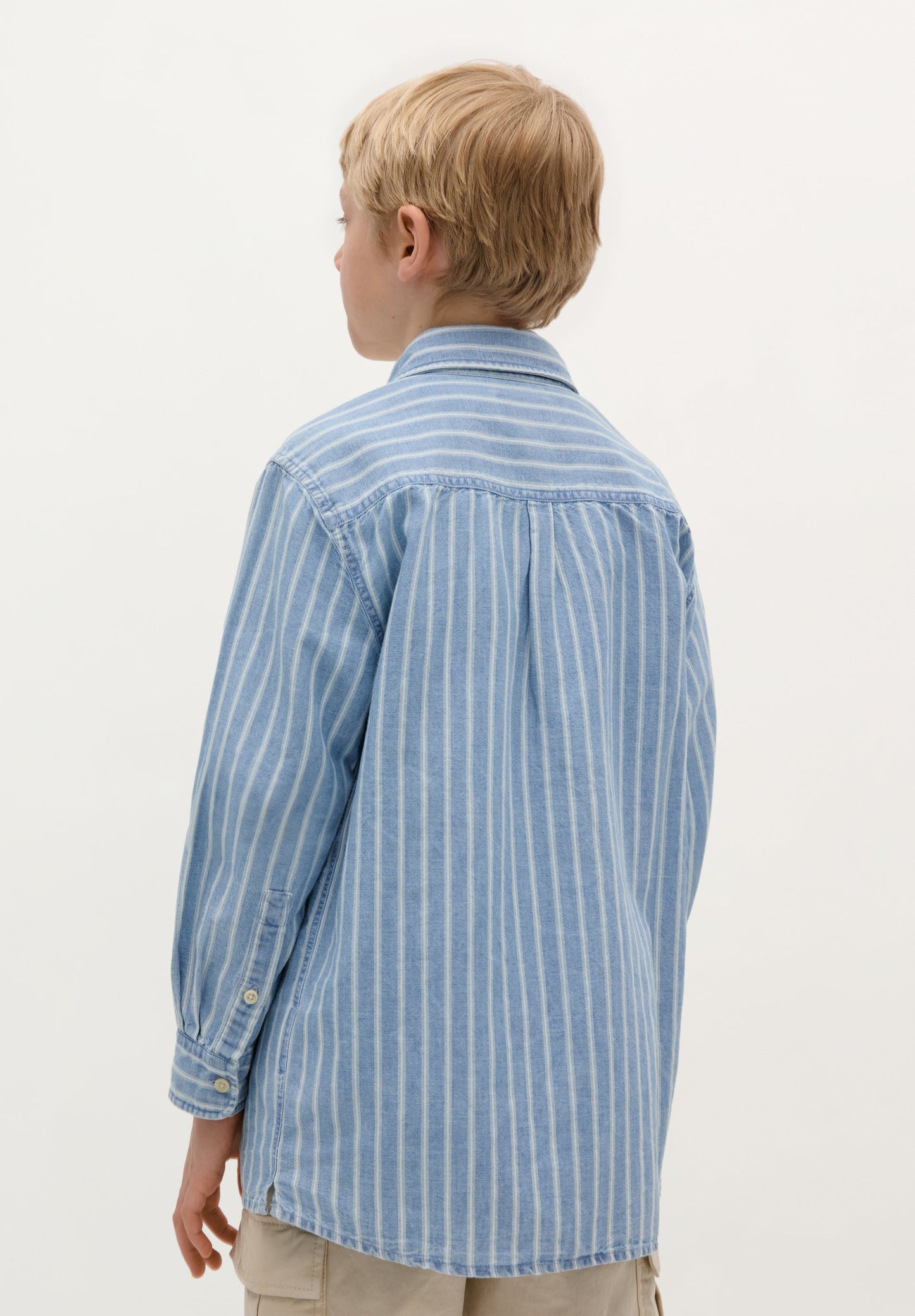 CHEMISE DENIM RAYURES