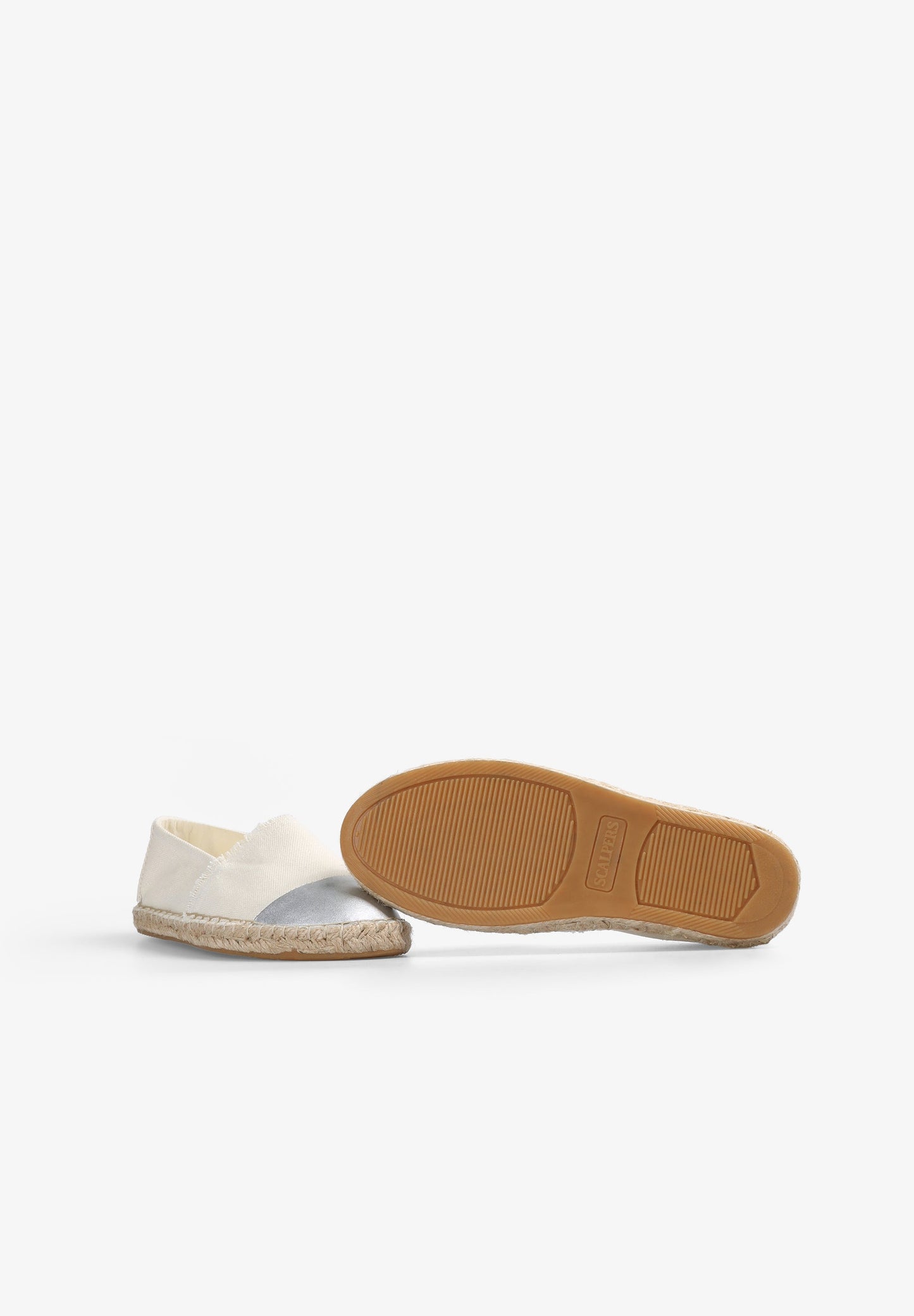 METALLIC ESPADRILLES