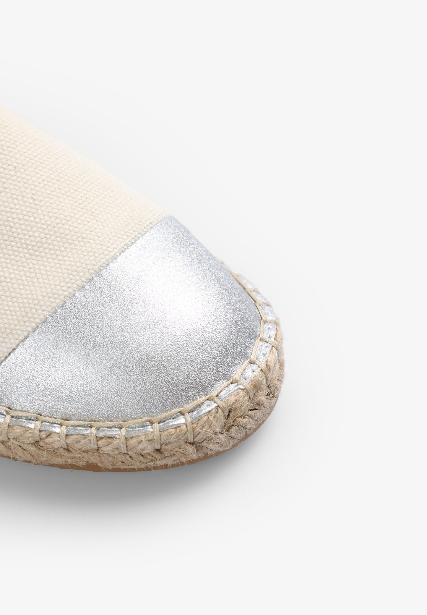 METALLIC ESPADRILLES