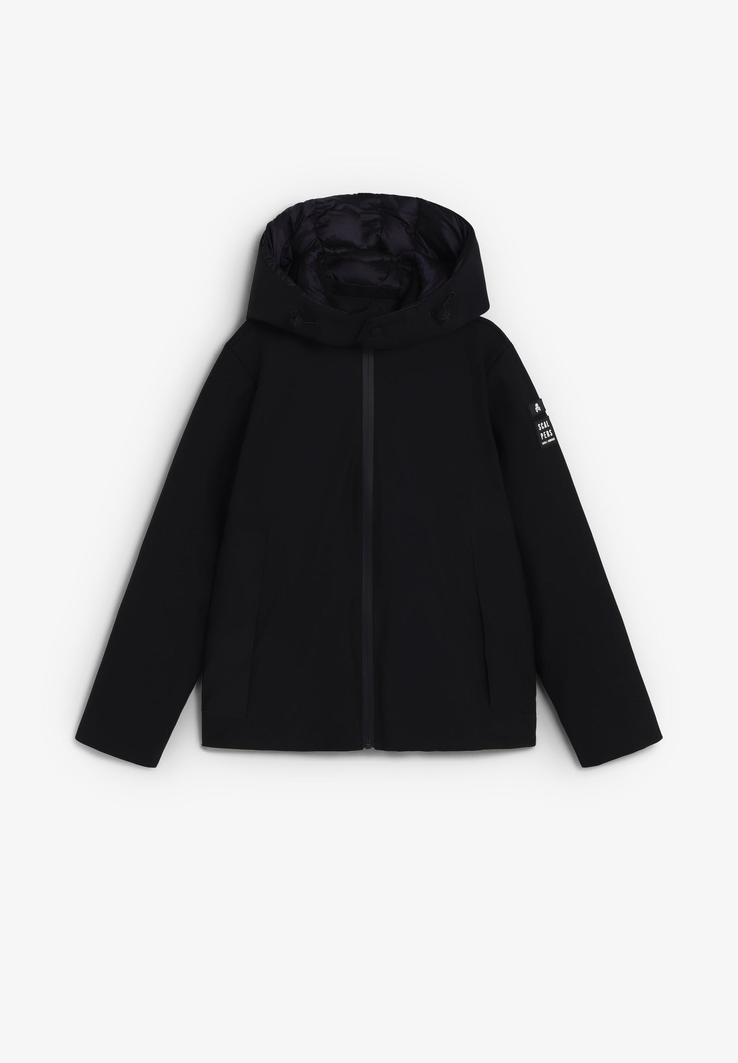 CHAQUETA CAPUCHA DESMONTABLE LOGO