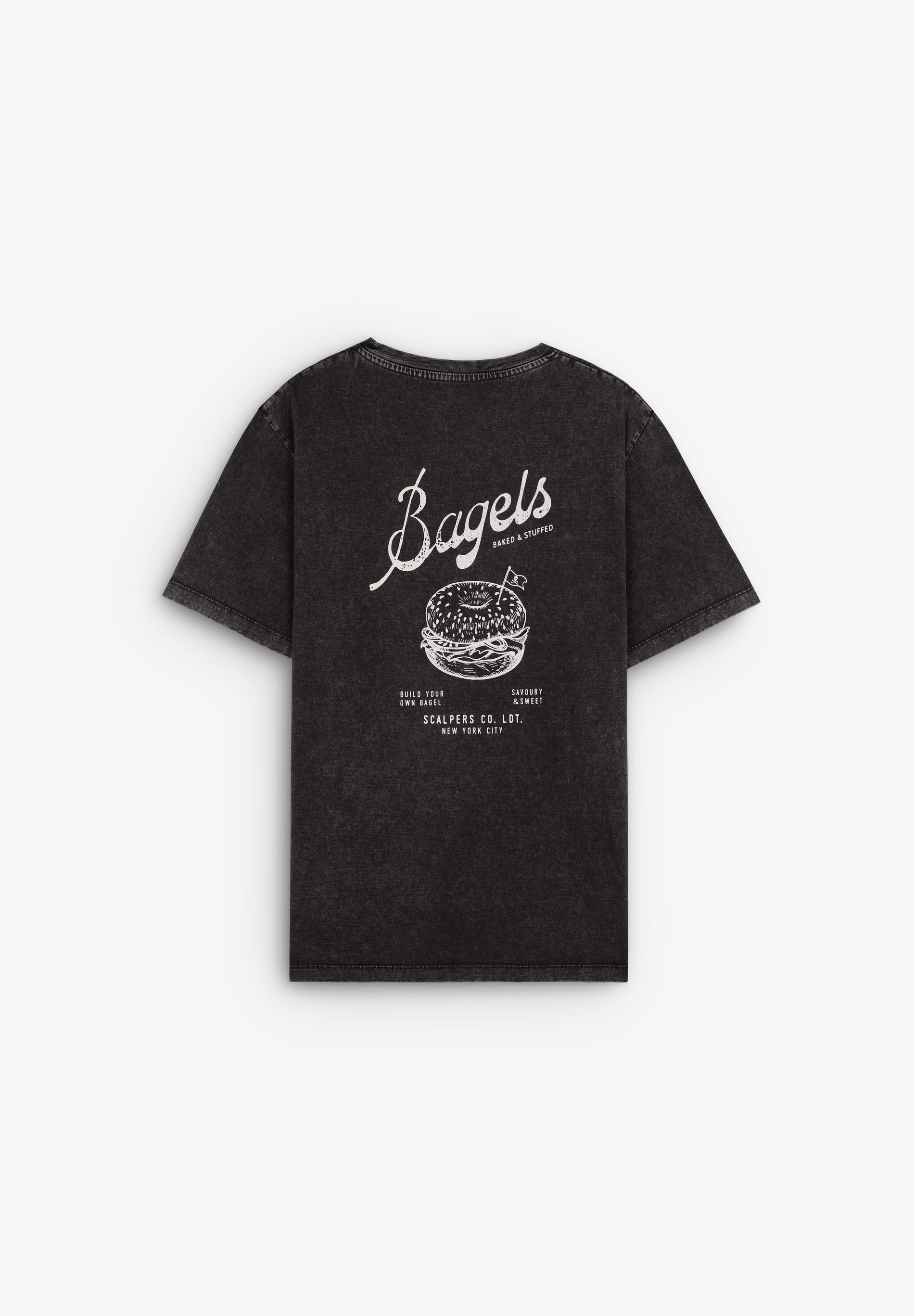 BAGEL PRINT T-SHIRT