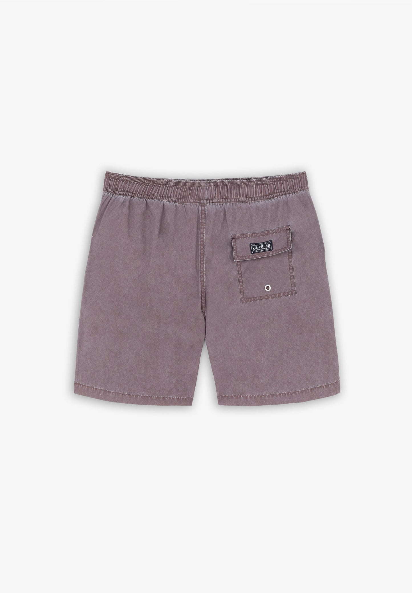 VERWASSEN ZWEMBROEK DOODSHOOFD GEBORDUURD