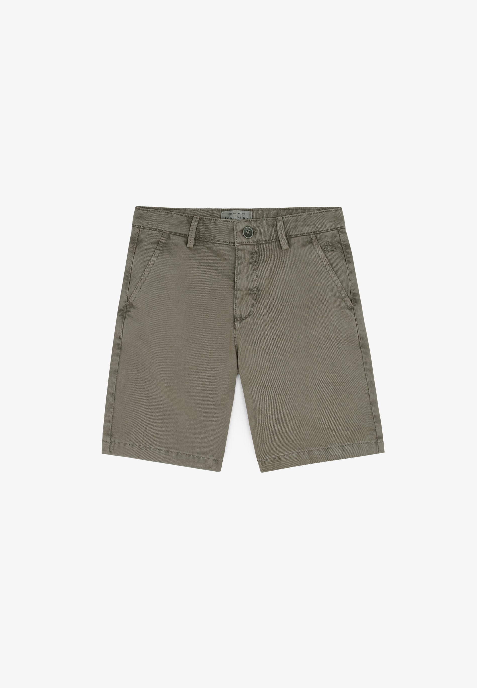 COTTON BERMUDA SHORTS