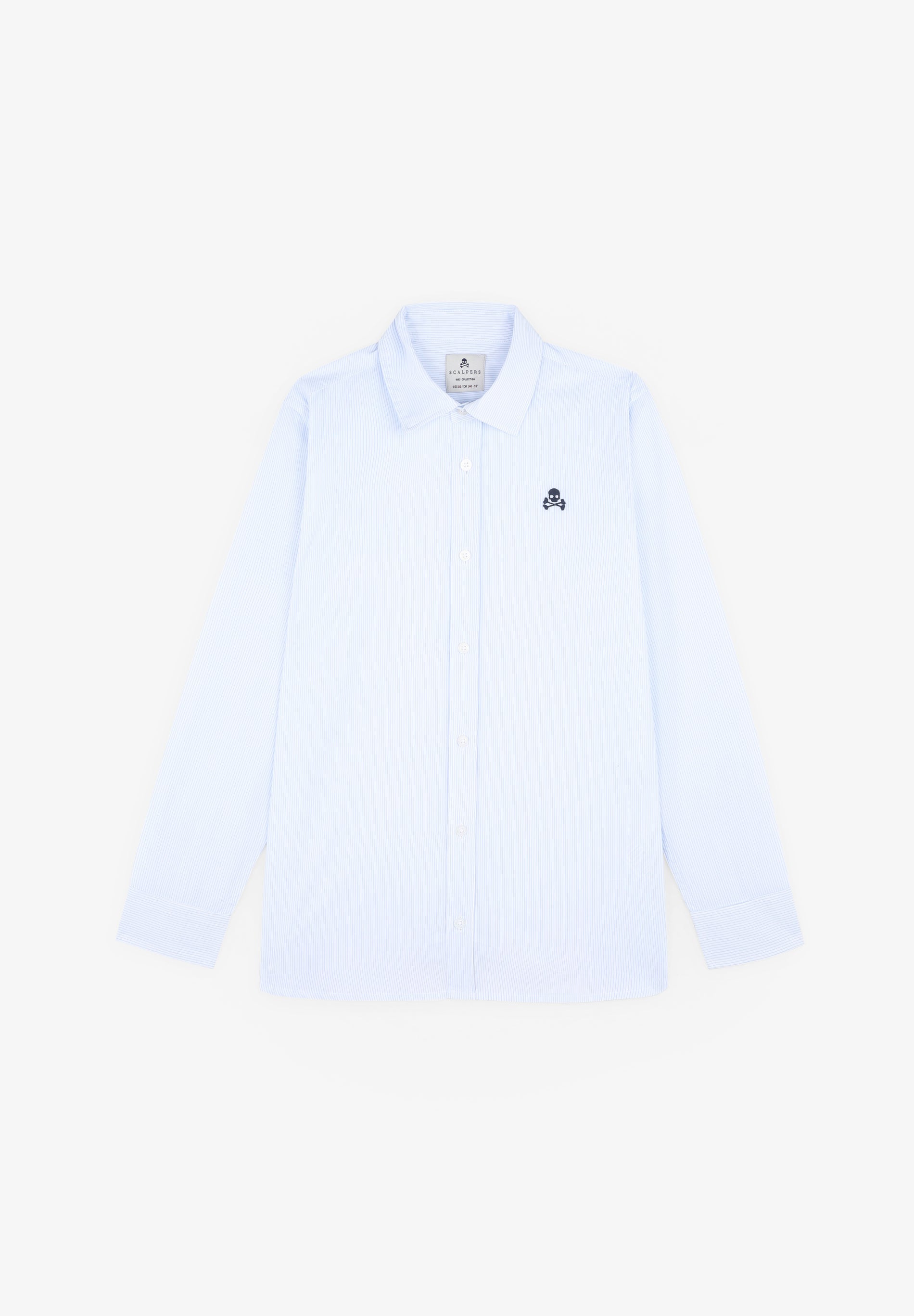 CONTRAST SKULL SHIRT