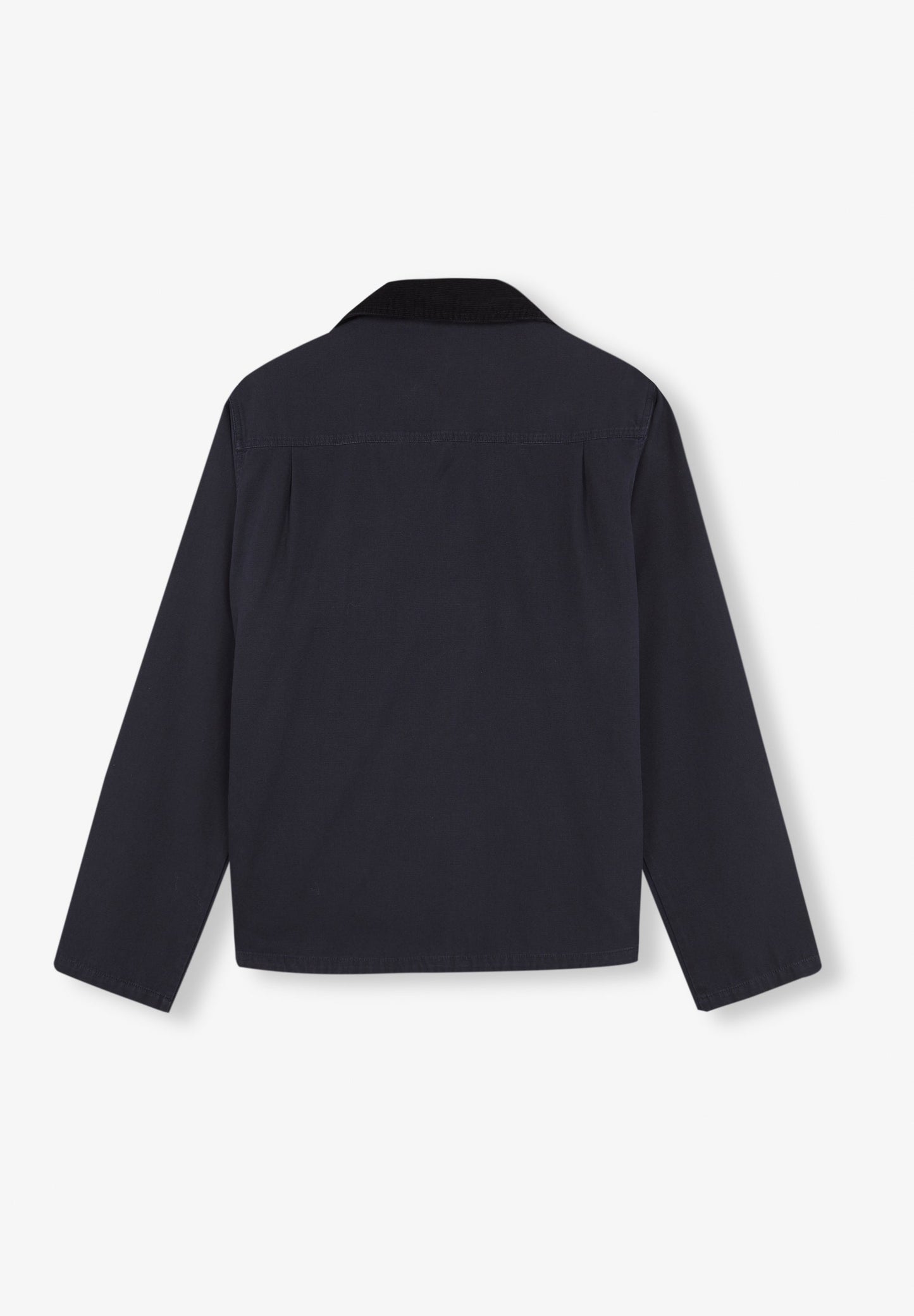 JACKET WITH CORDUROY COLLAR