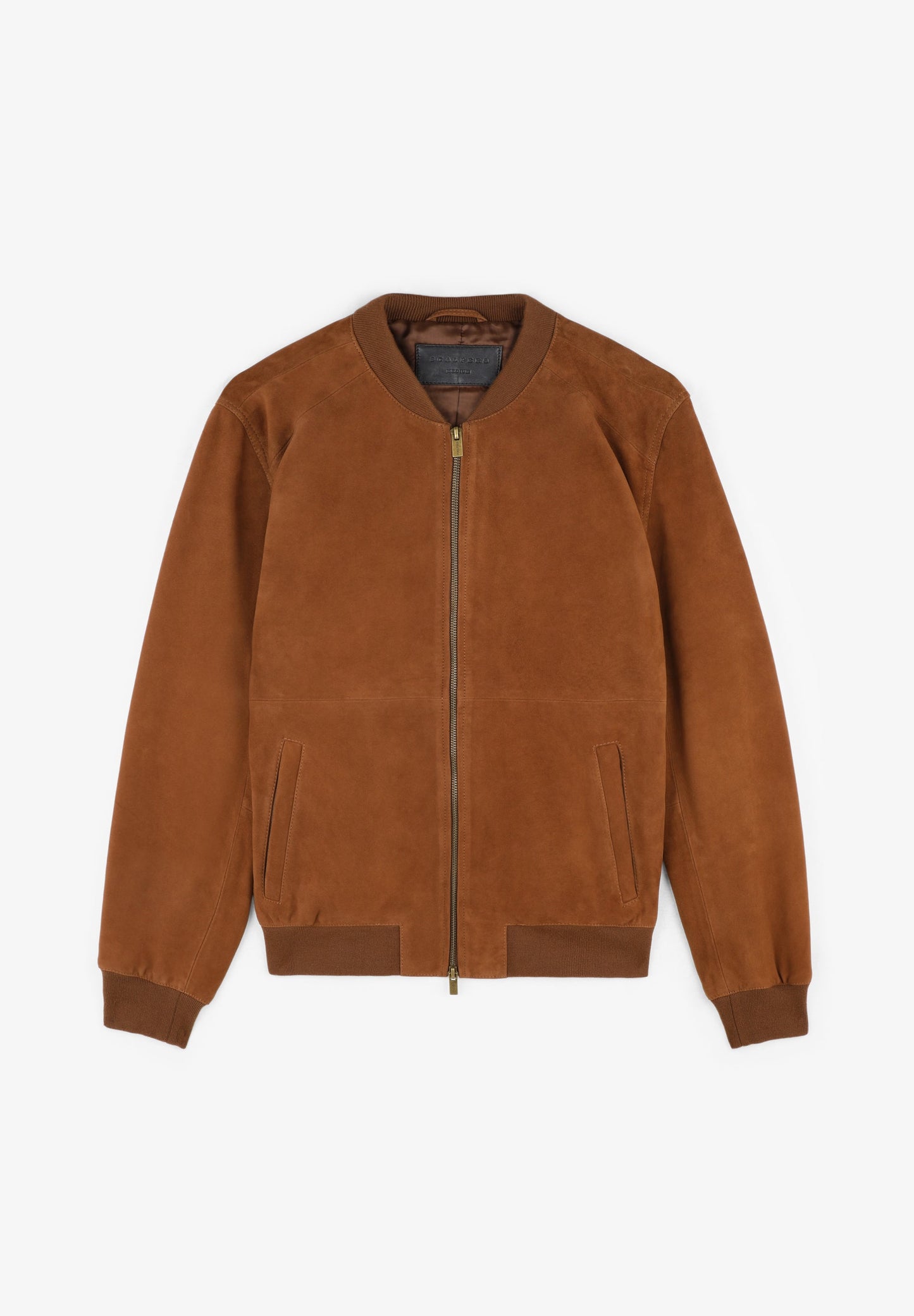 LEATHER BOMBER JACKET