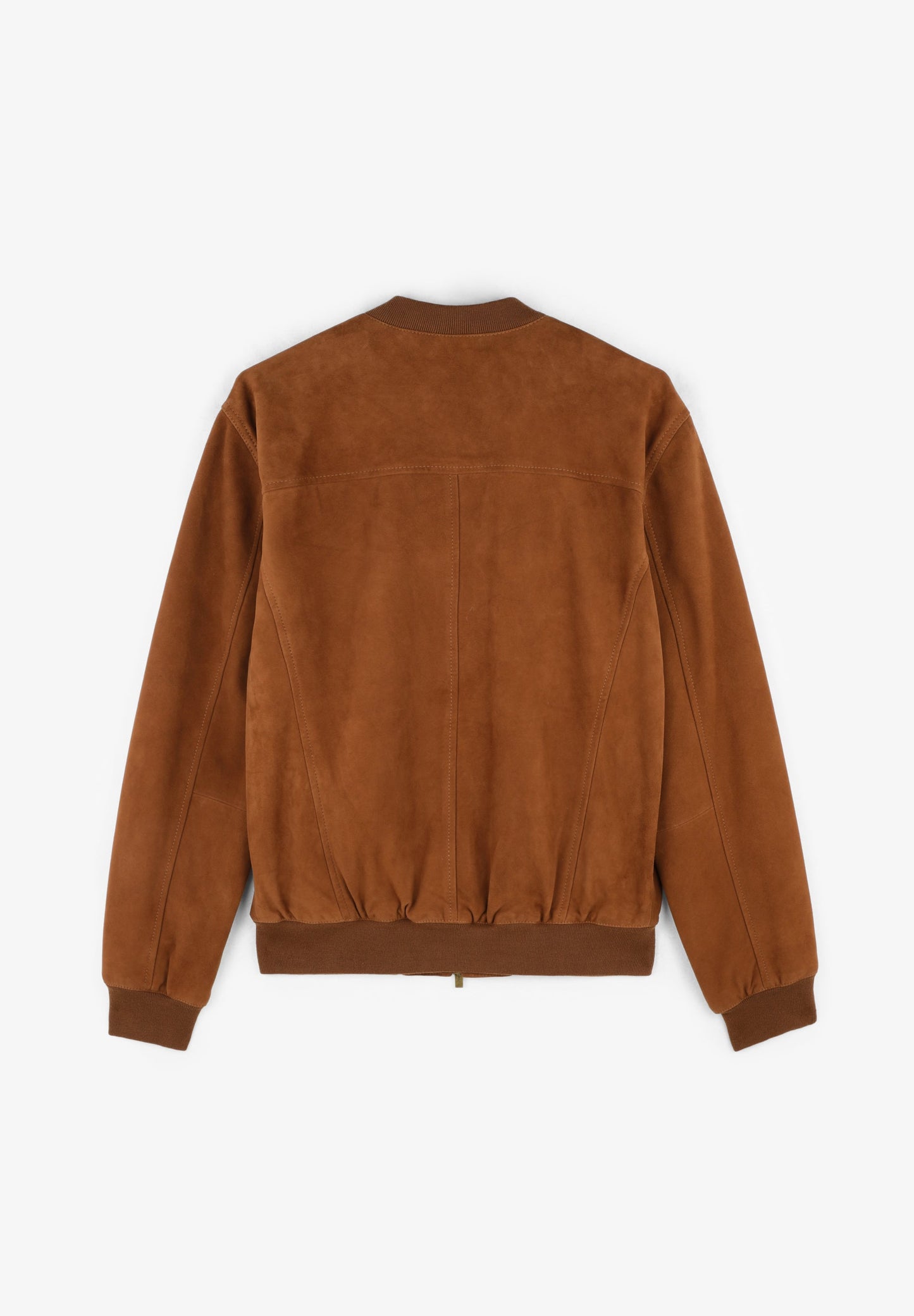 LEATHER BOMBER JACKET