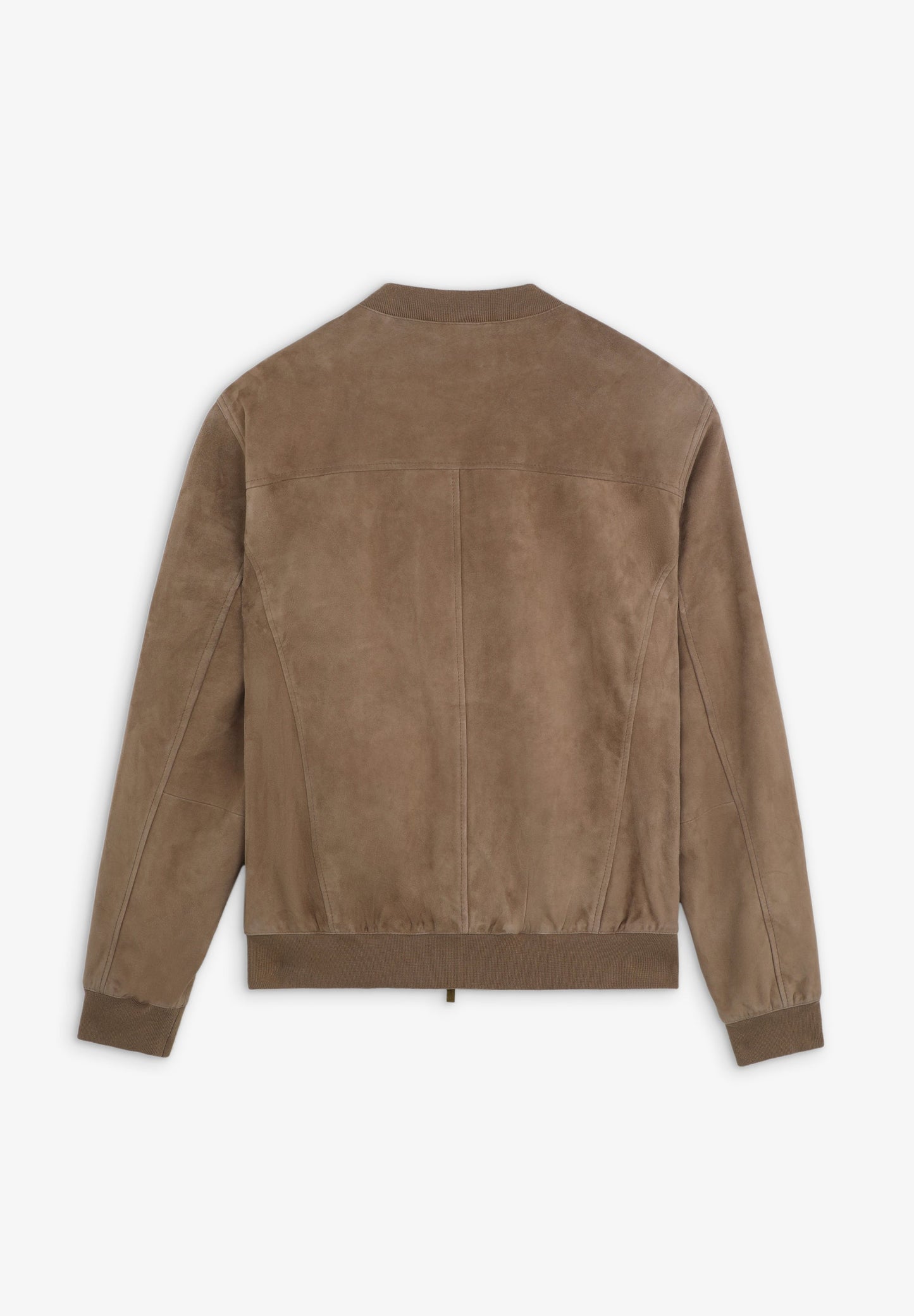 LEATHER BOMBER JACKET