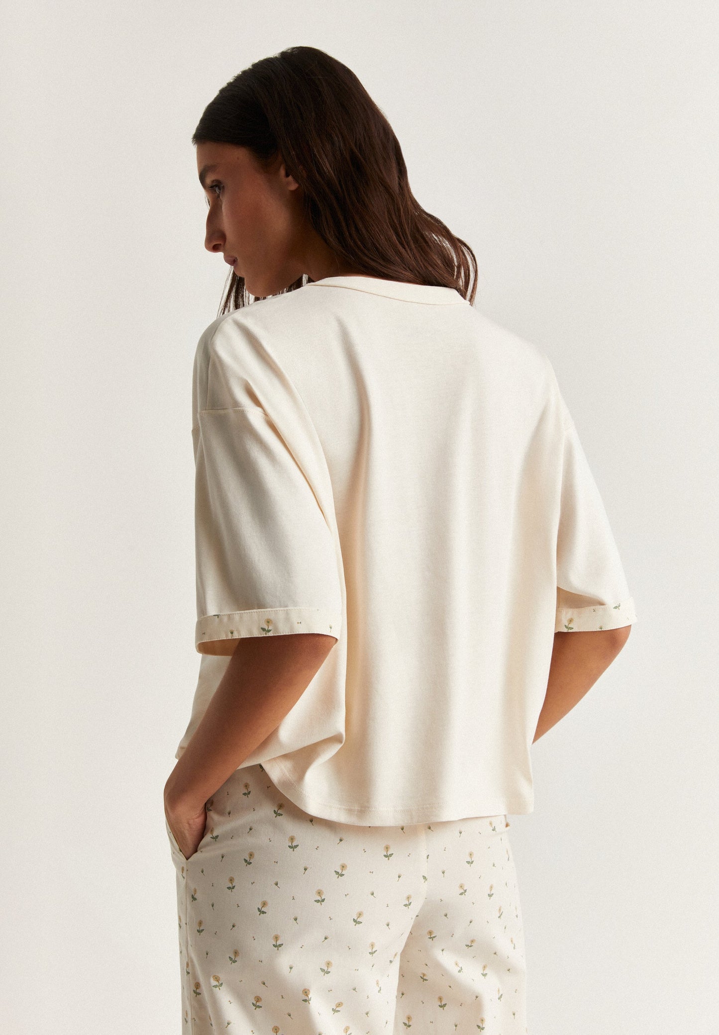 PYJAMAS WITH PRINTED DETAILS