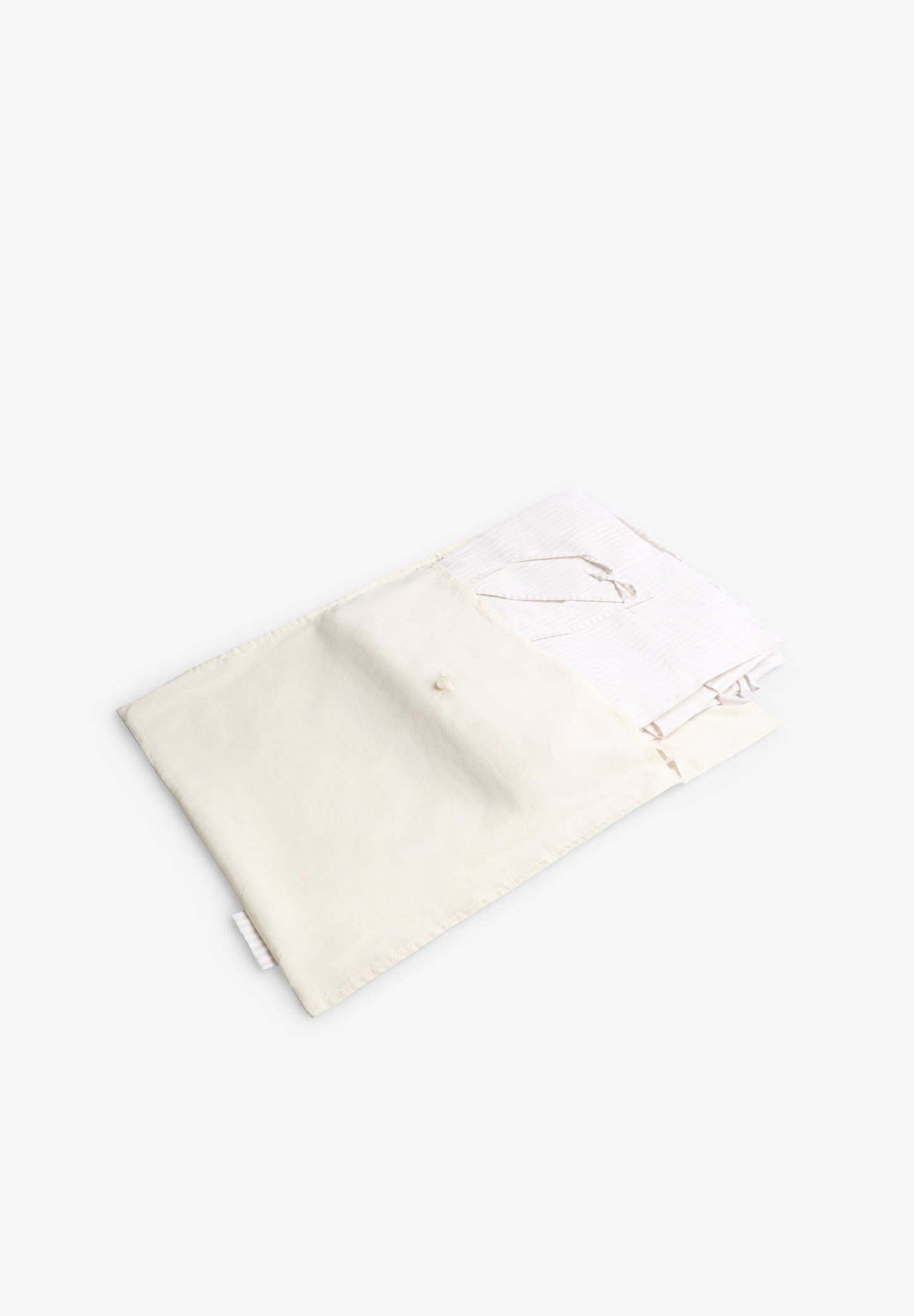 STRIPED PYJAMAS WITH TIE DETAIL