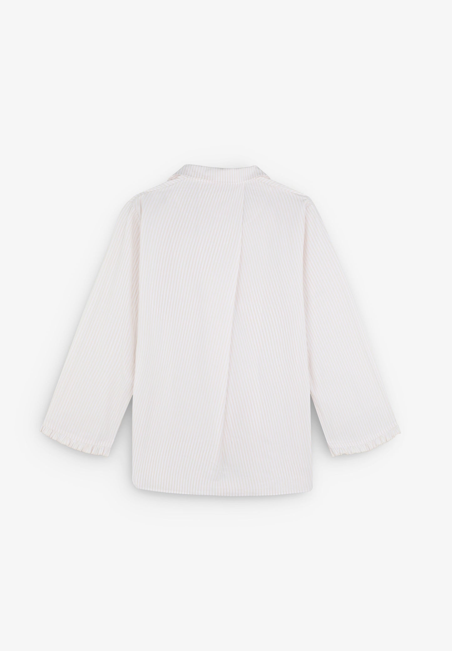 STRIPED PYJAMAS WITH TIE DETAIL