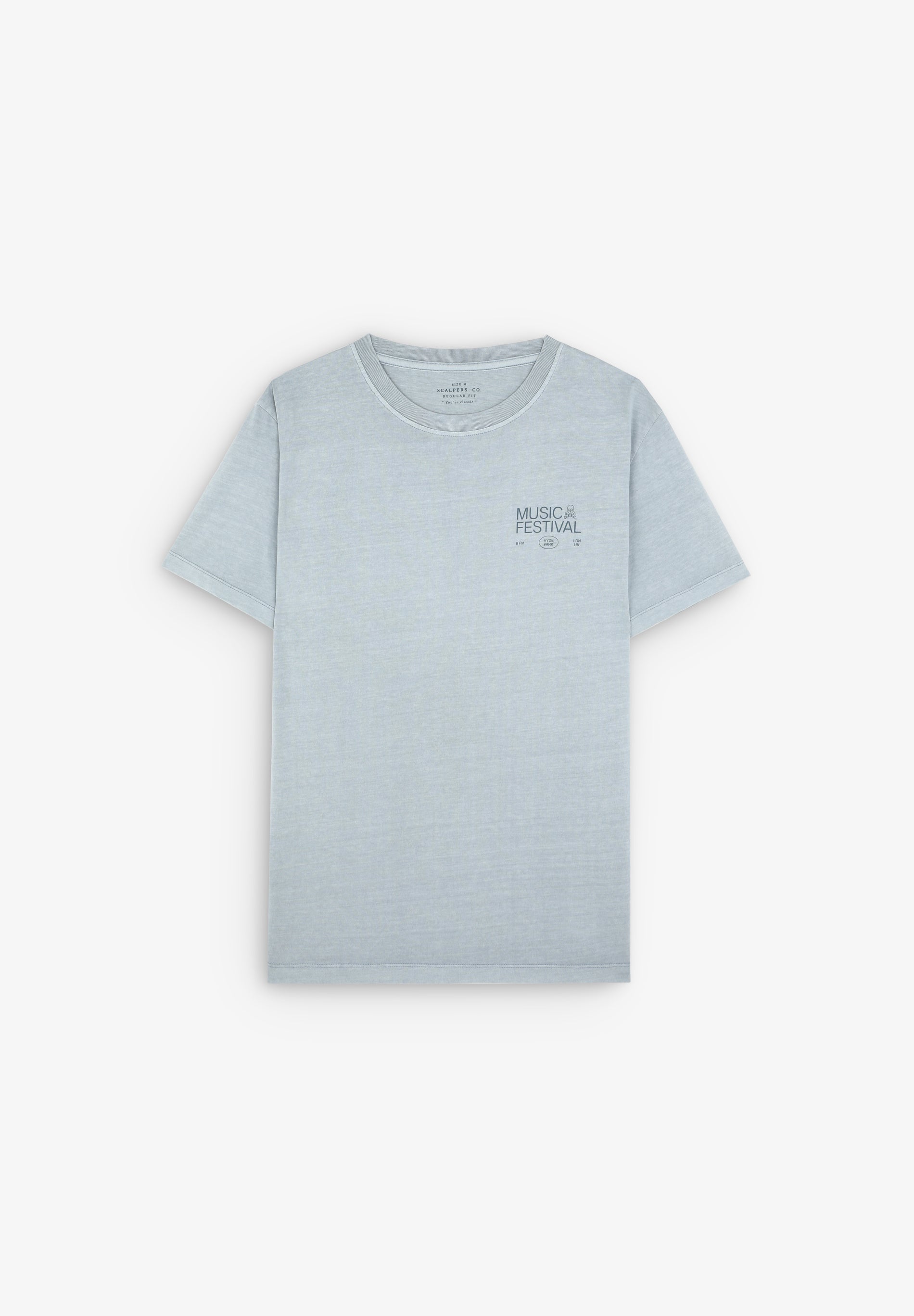 FADED PRINT T-SHIRT