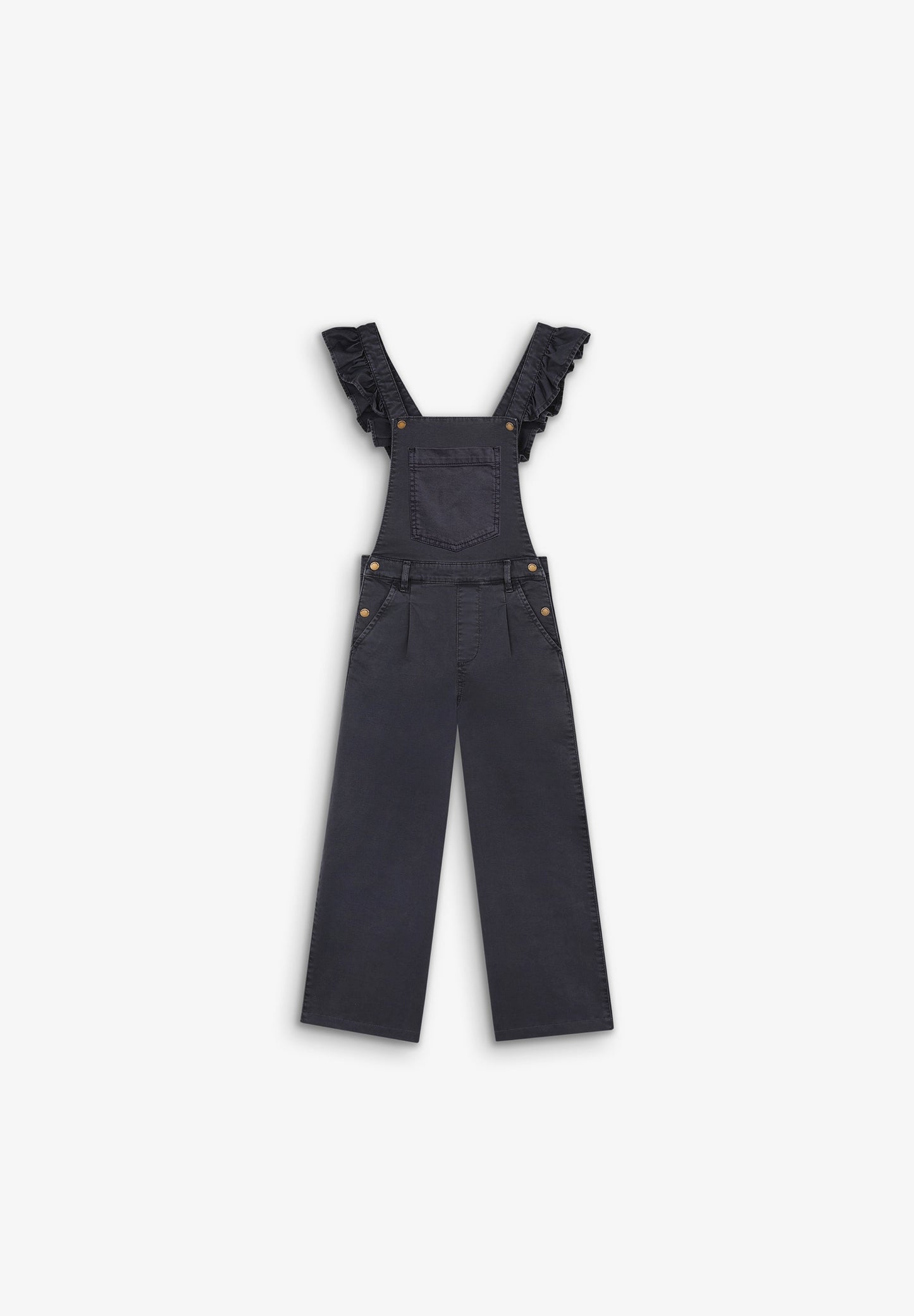 DUNGAREES WITH RUFFLES
