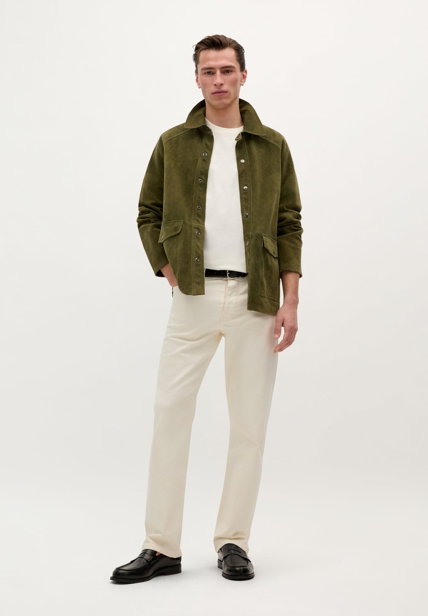 AIRY SUEDE JACKET