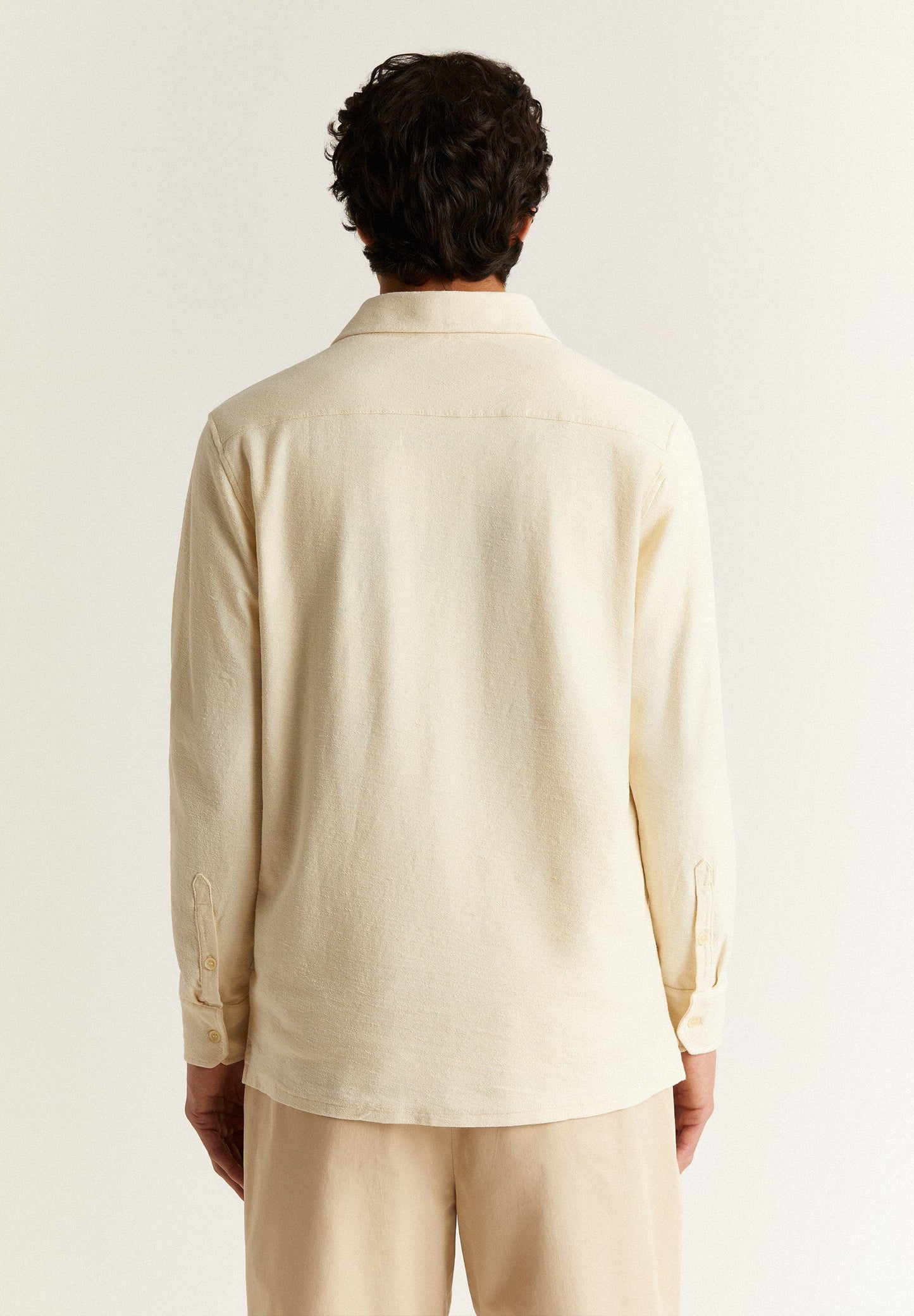 LONG SLEEVE COTTON POLO SHIRT