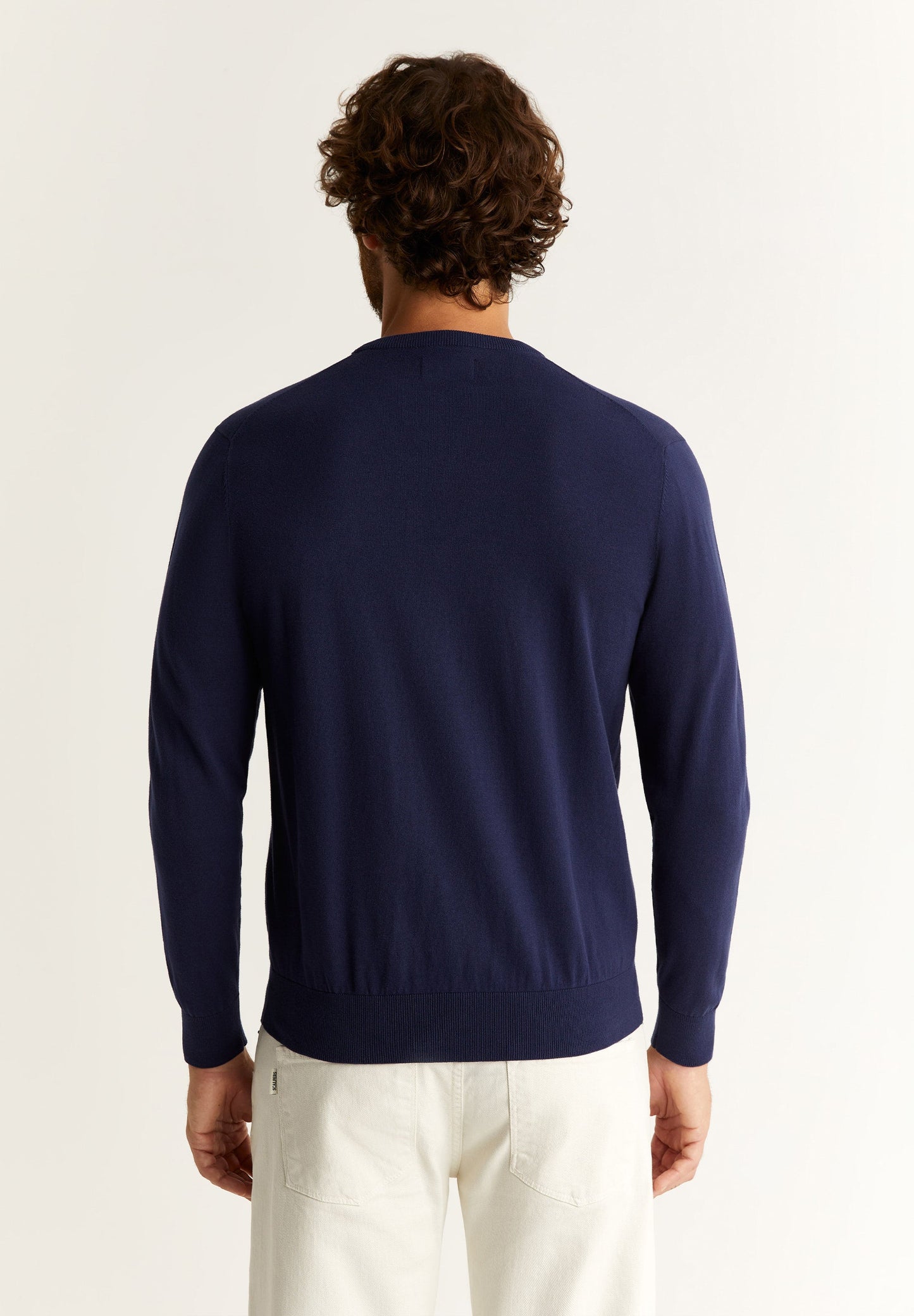 ROUND NECK SWEATER WITH SKULL