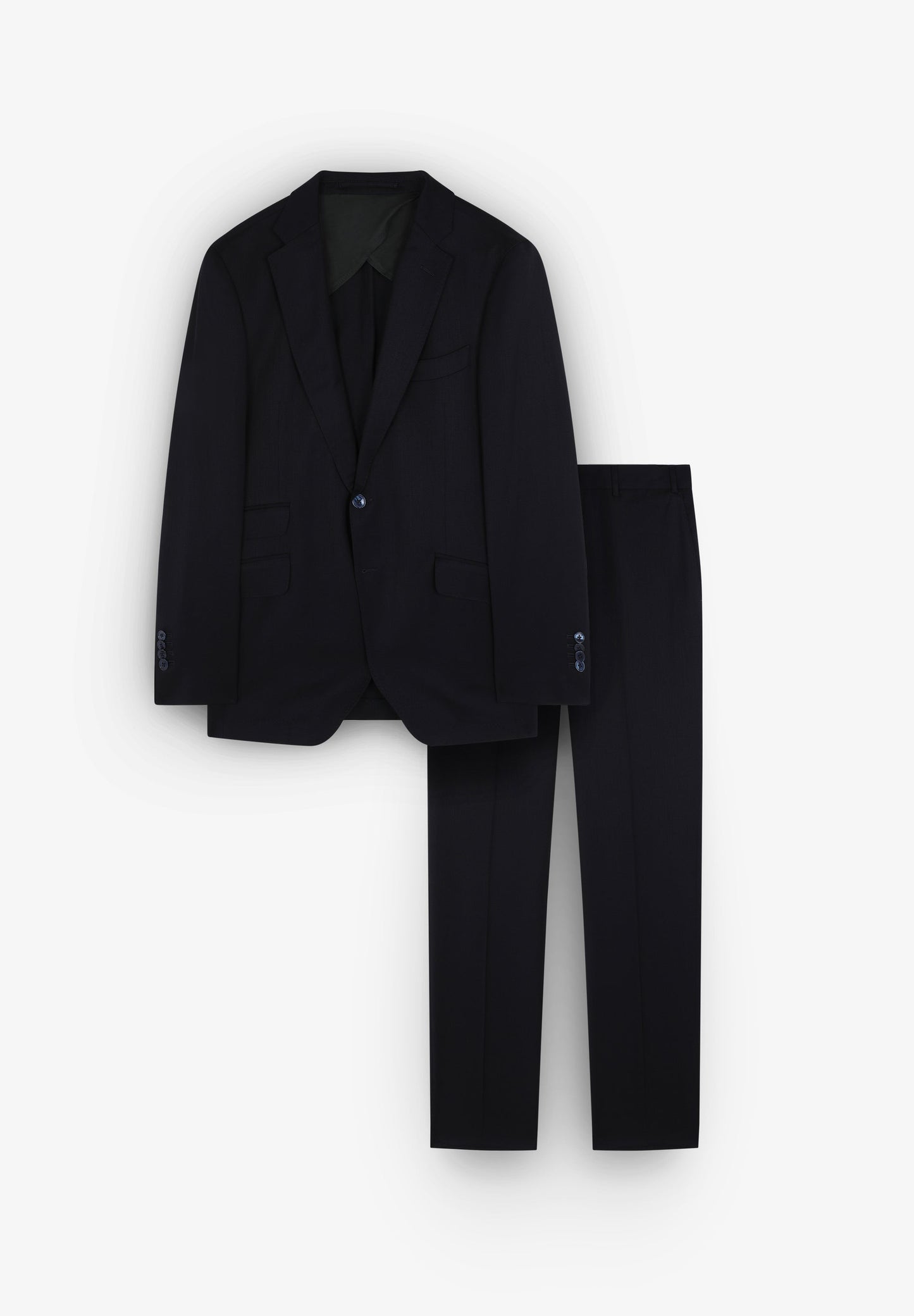 TRAJE LANA AZUL MARINO