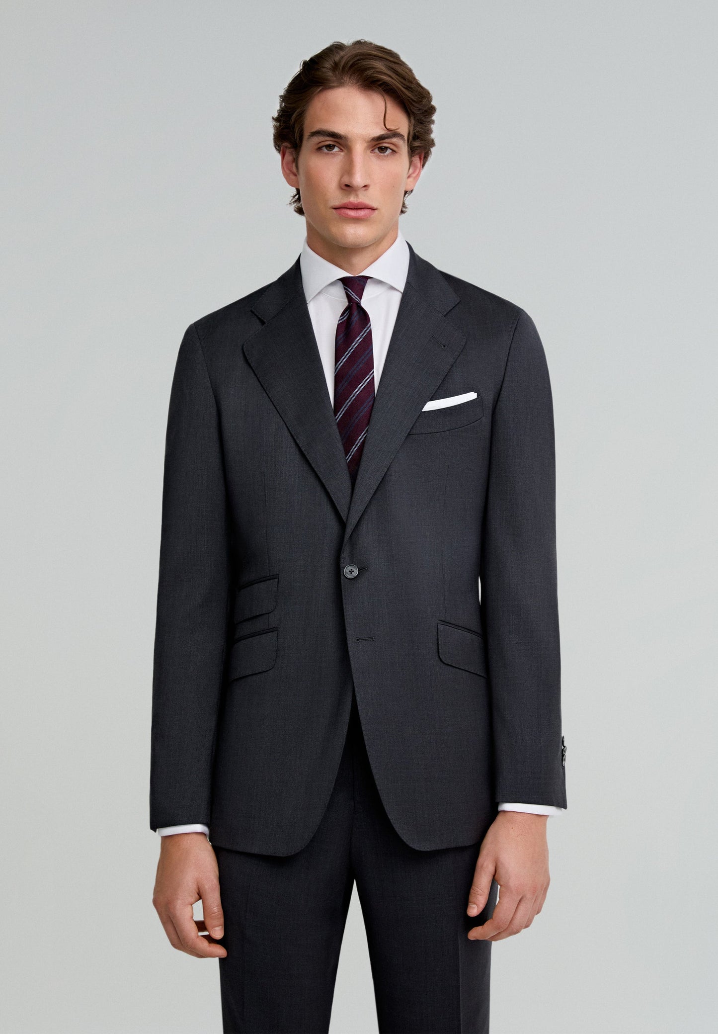 GREY WOOL SUIT