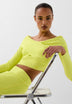 NEON DOUBLE-BREASTED SWEATER