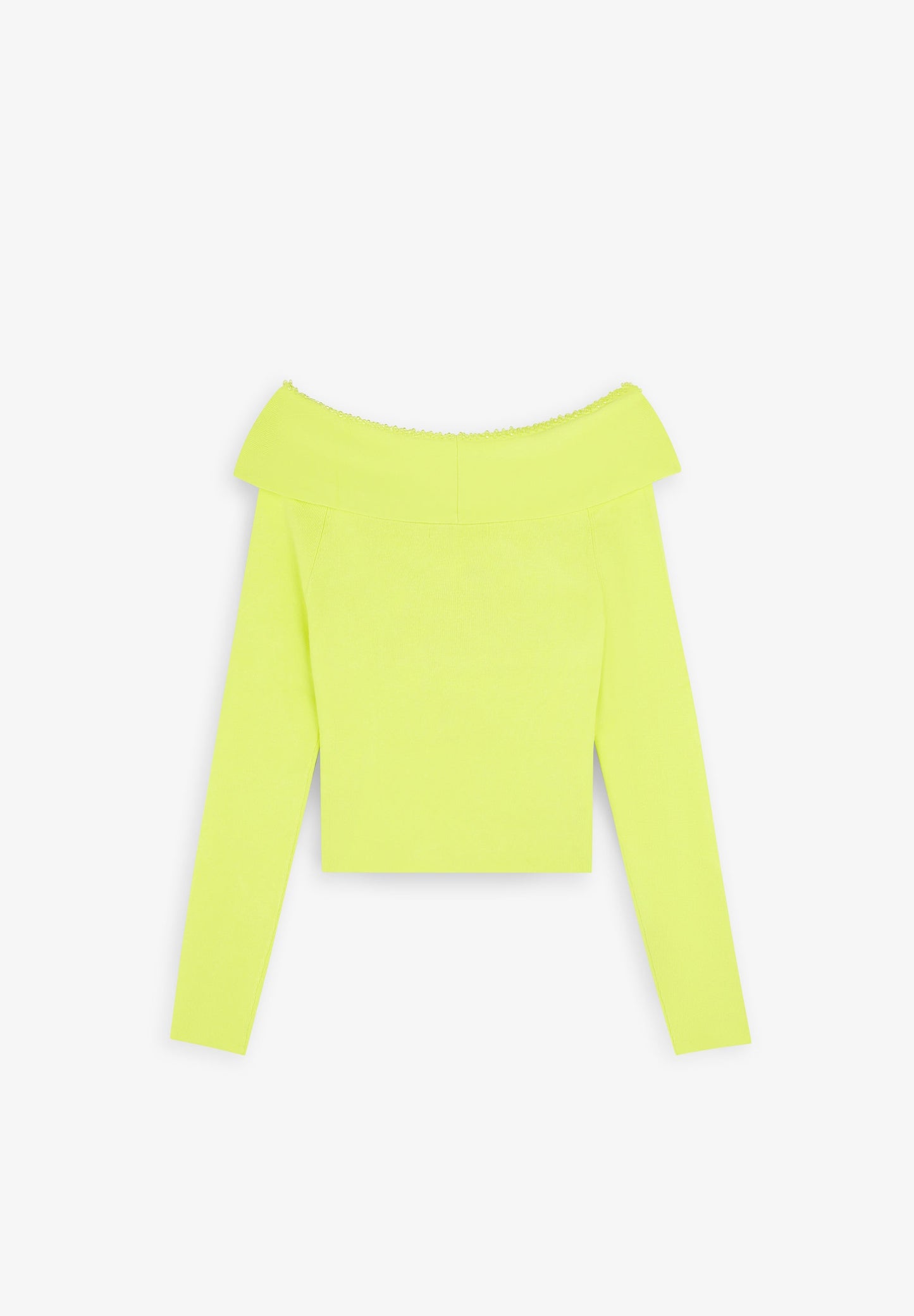 NEON DOUBLE-BREASTED SWEATER