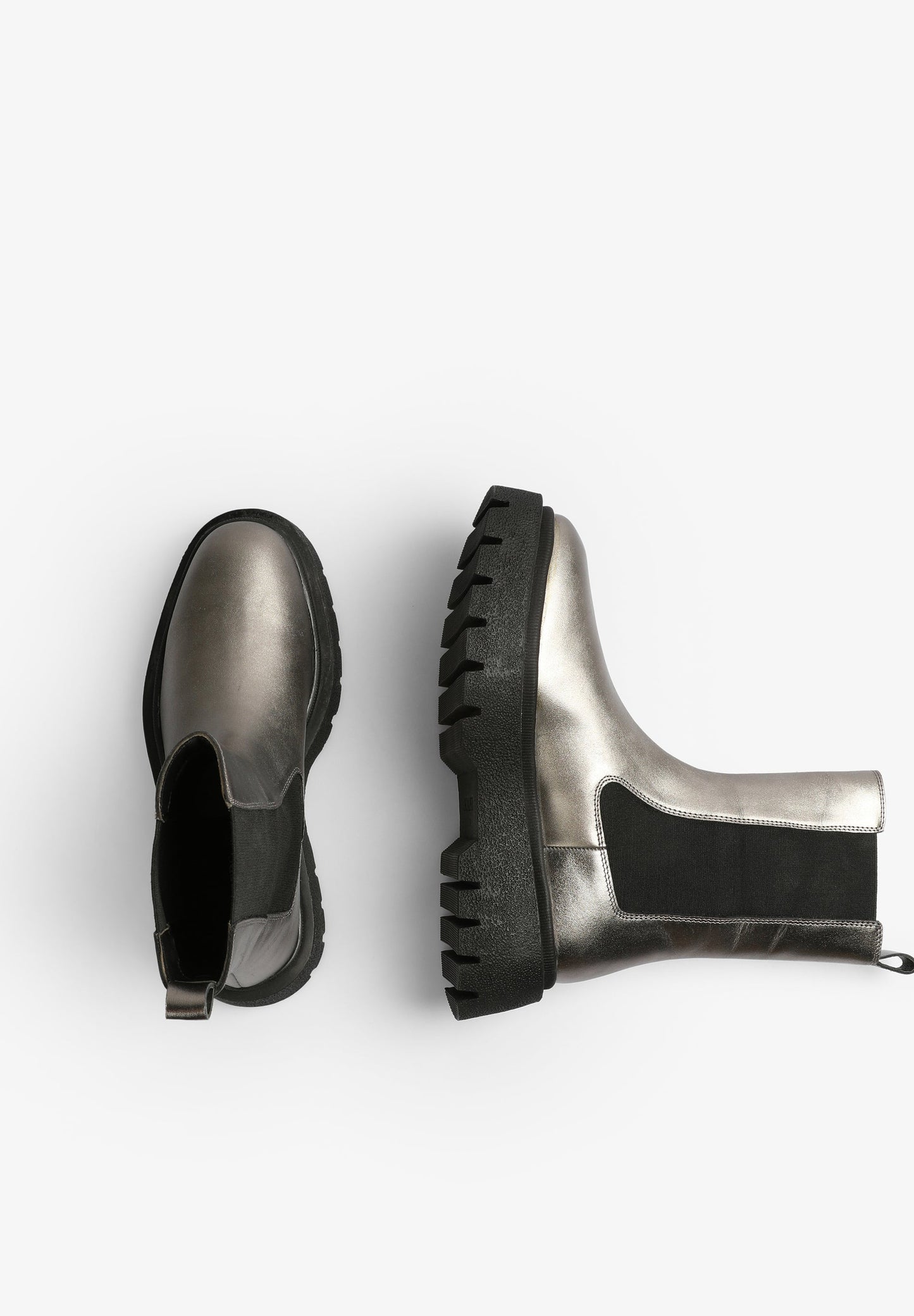 BOTAS METALIZADA SUELA TRACK - Scalpers