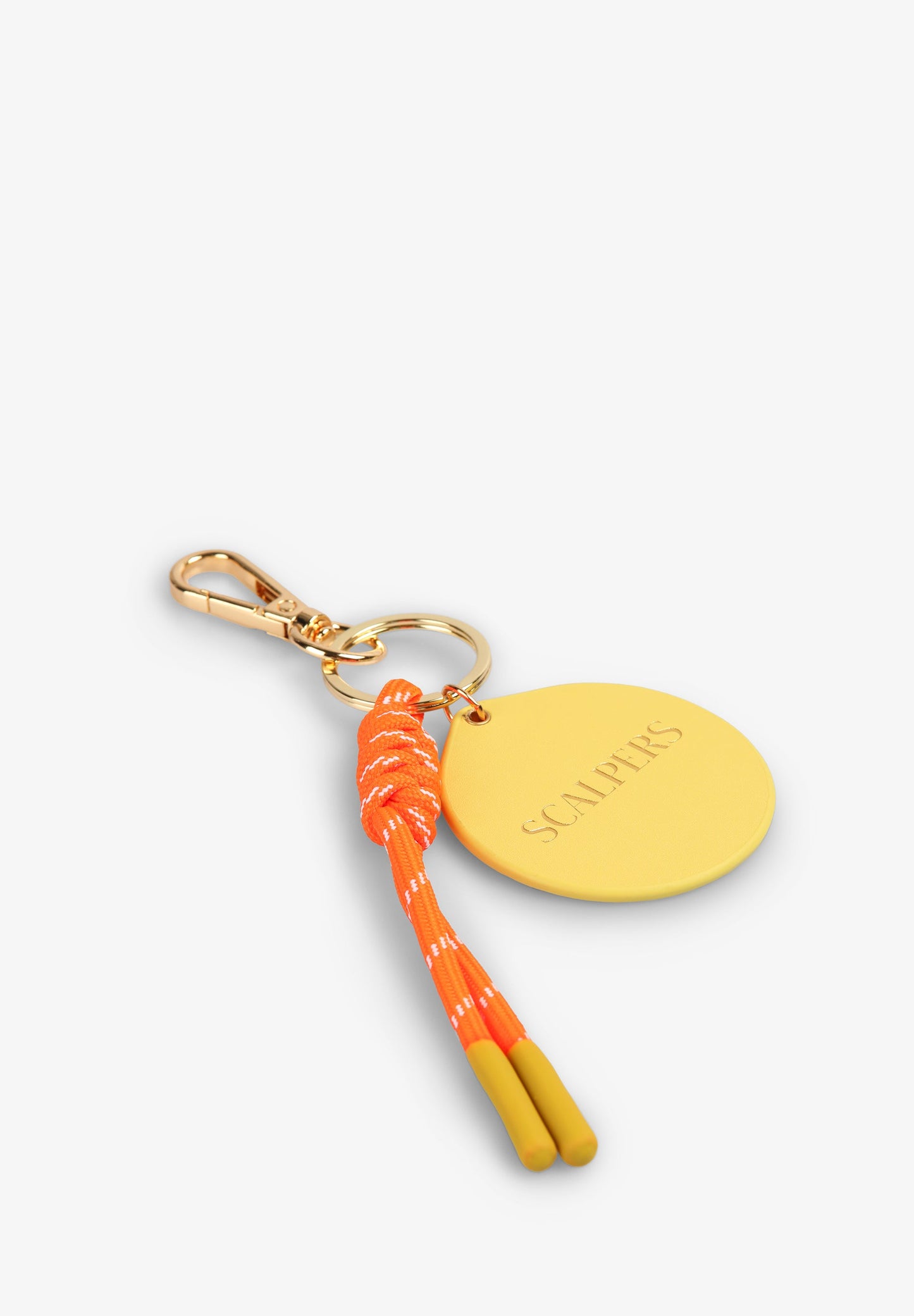 PLATE KEYCHAIN WITH LOGO