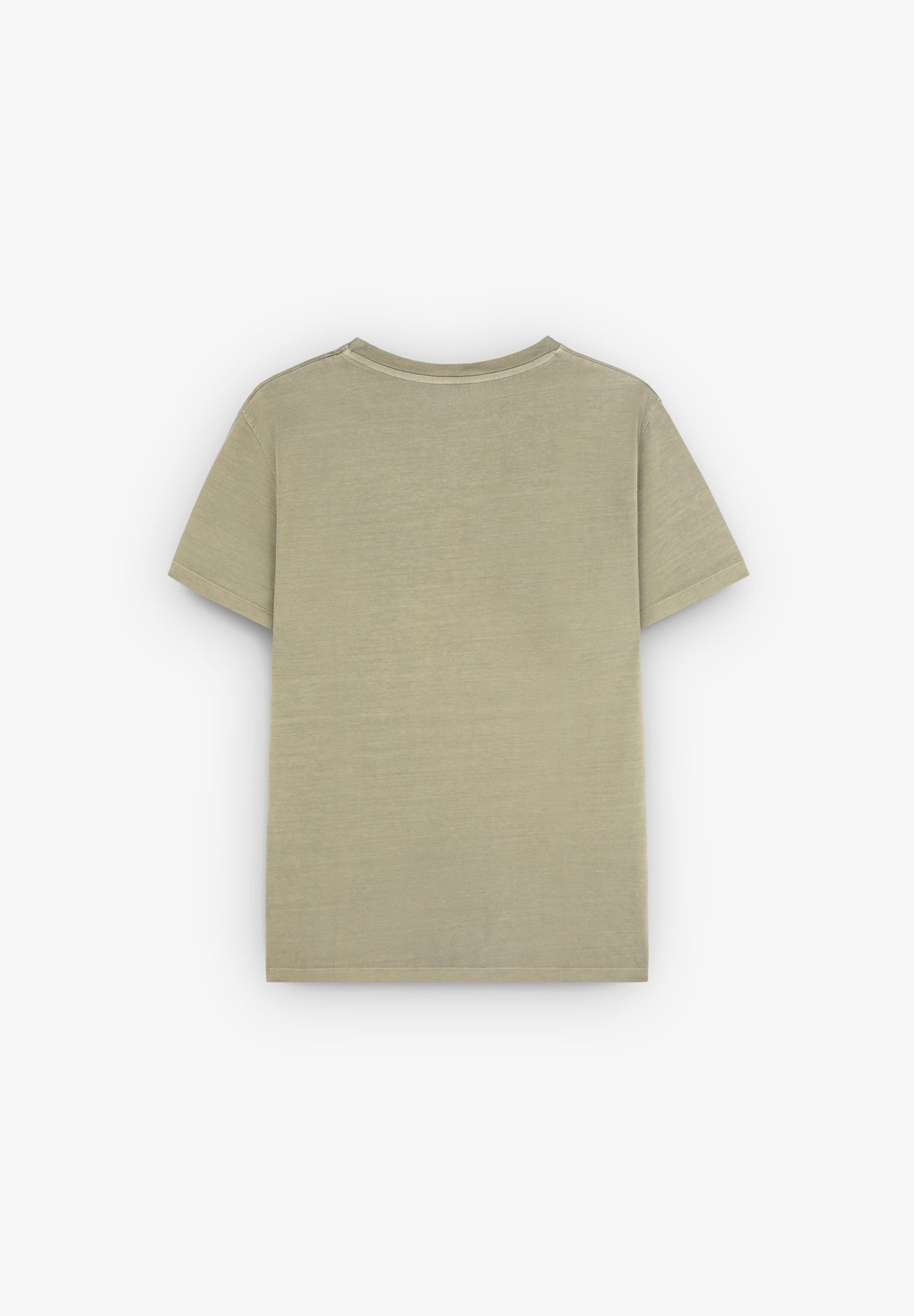FADED EFFECT T-SHIRT WITH FRONT PRINT
