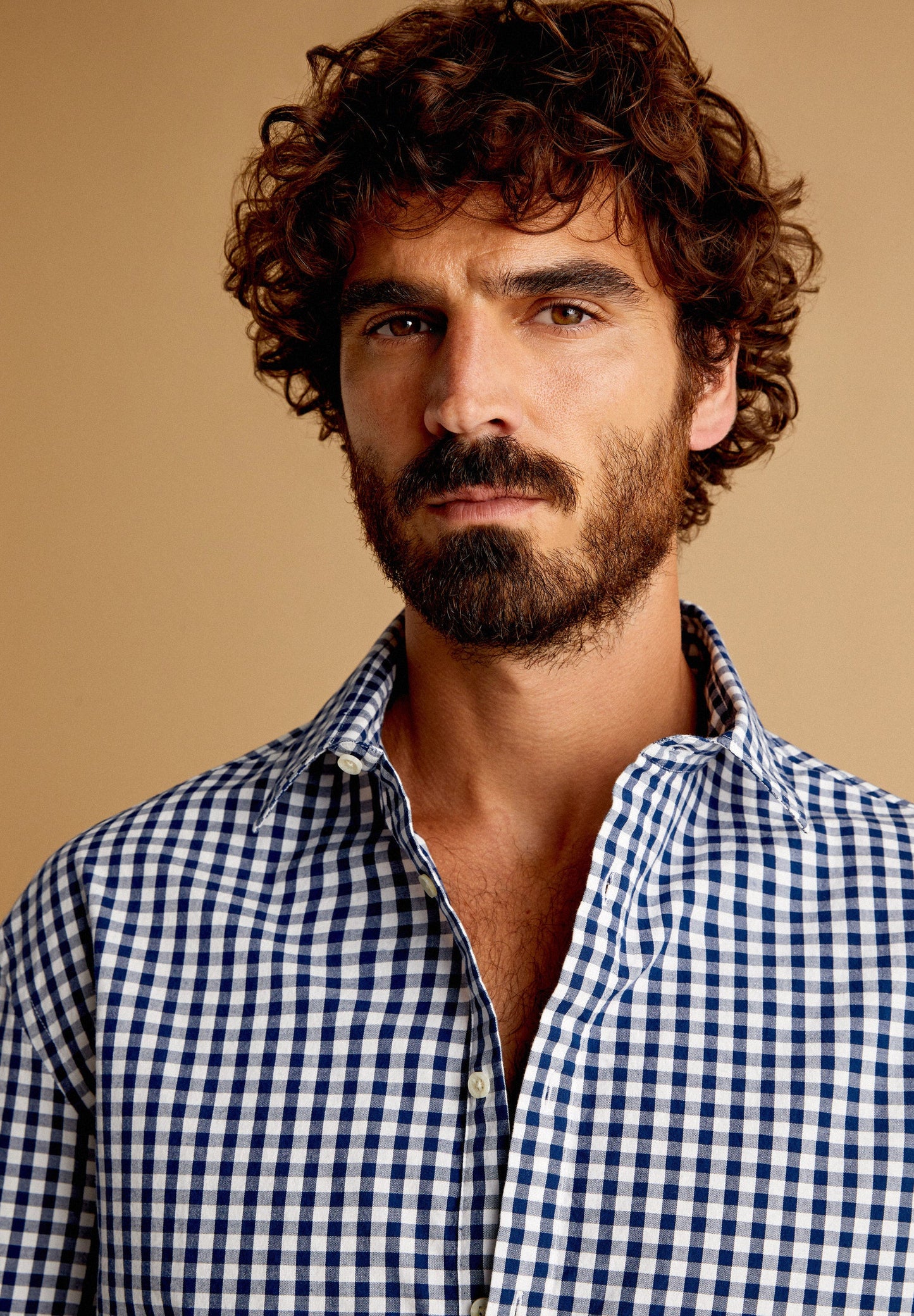 GINGHAM RESORT POLO SHIRT