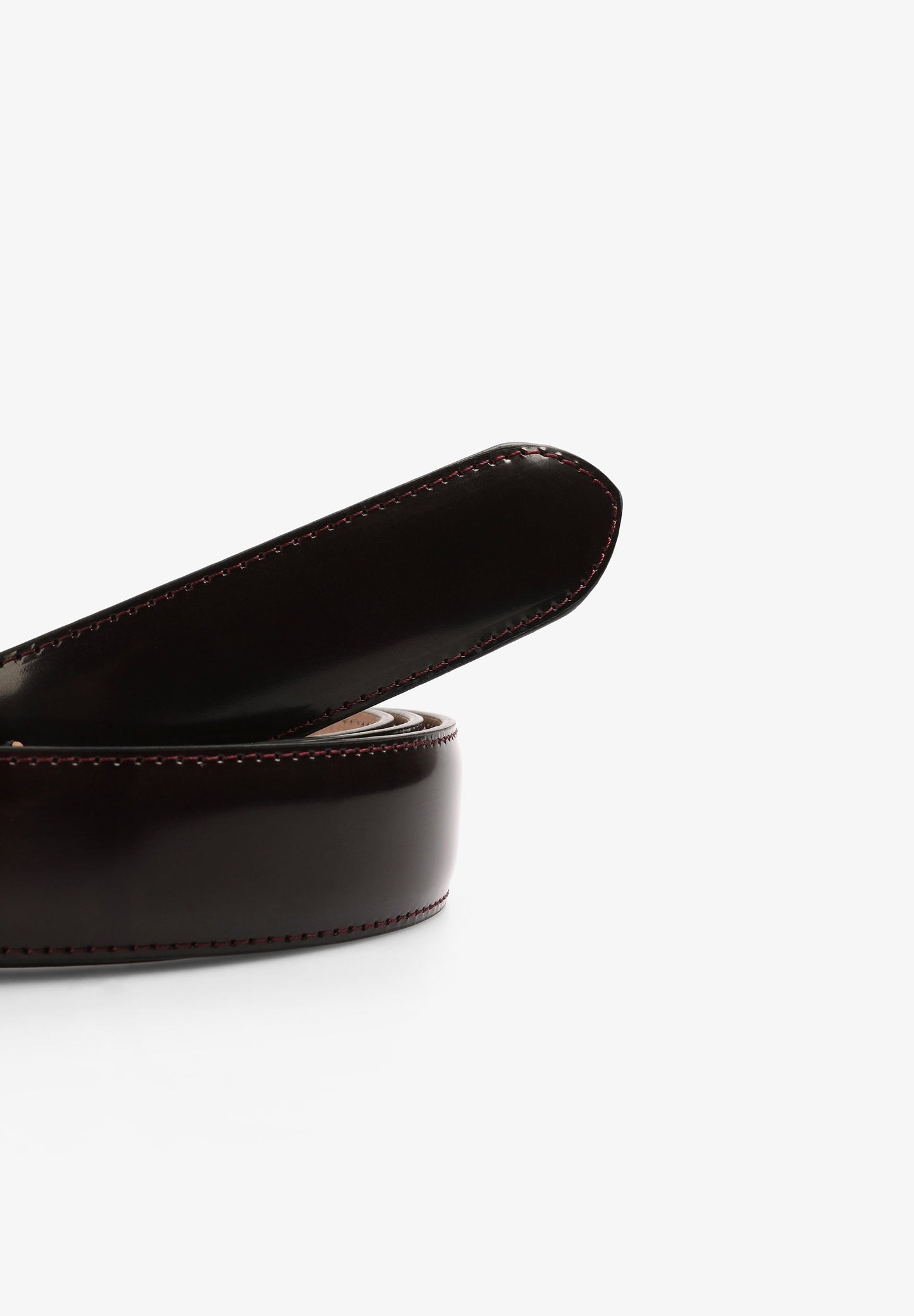 SHINY LEATHER BELT