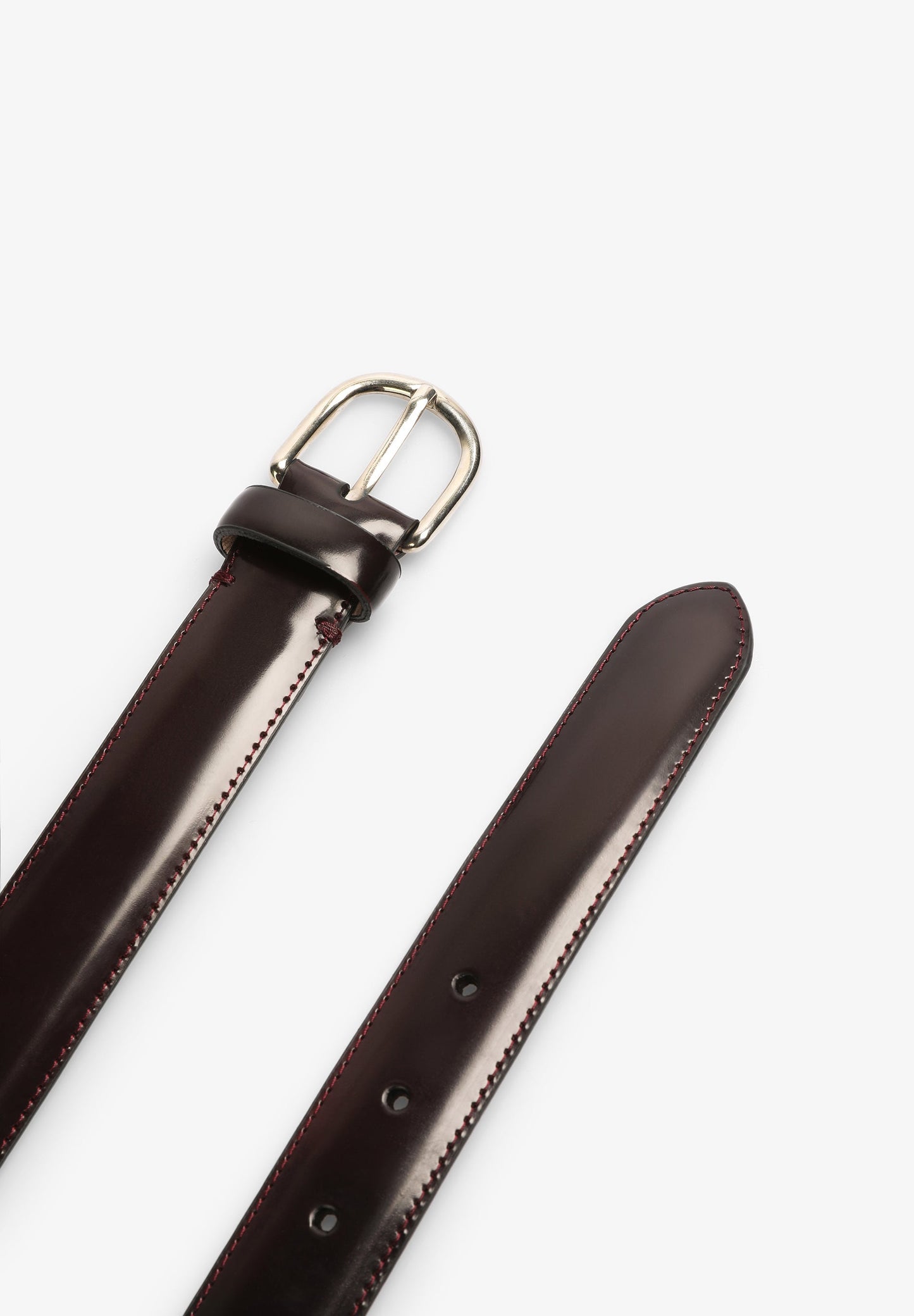 SHINY LEATHER BELT