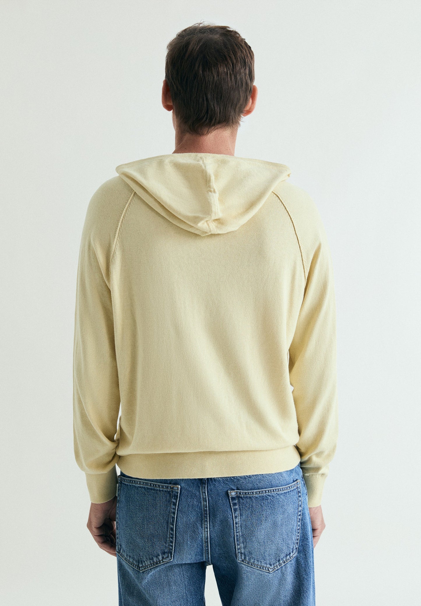 FINE KNIT HOODIE