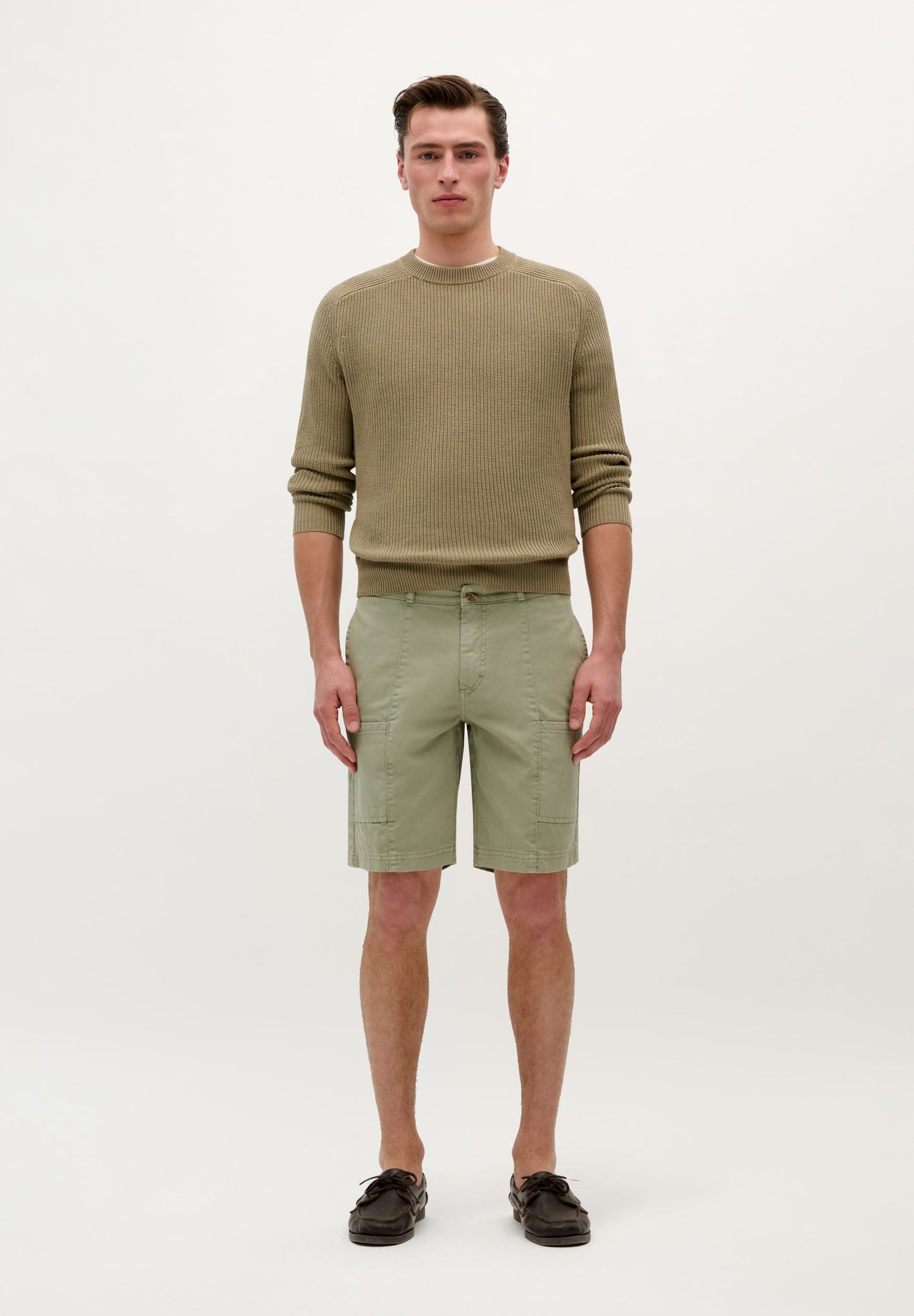 100% COTTON BERMUDA SHORTS