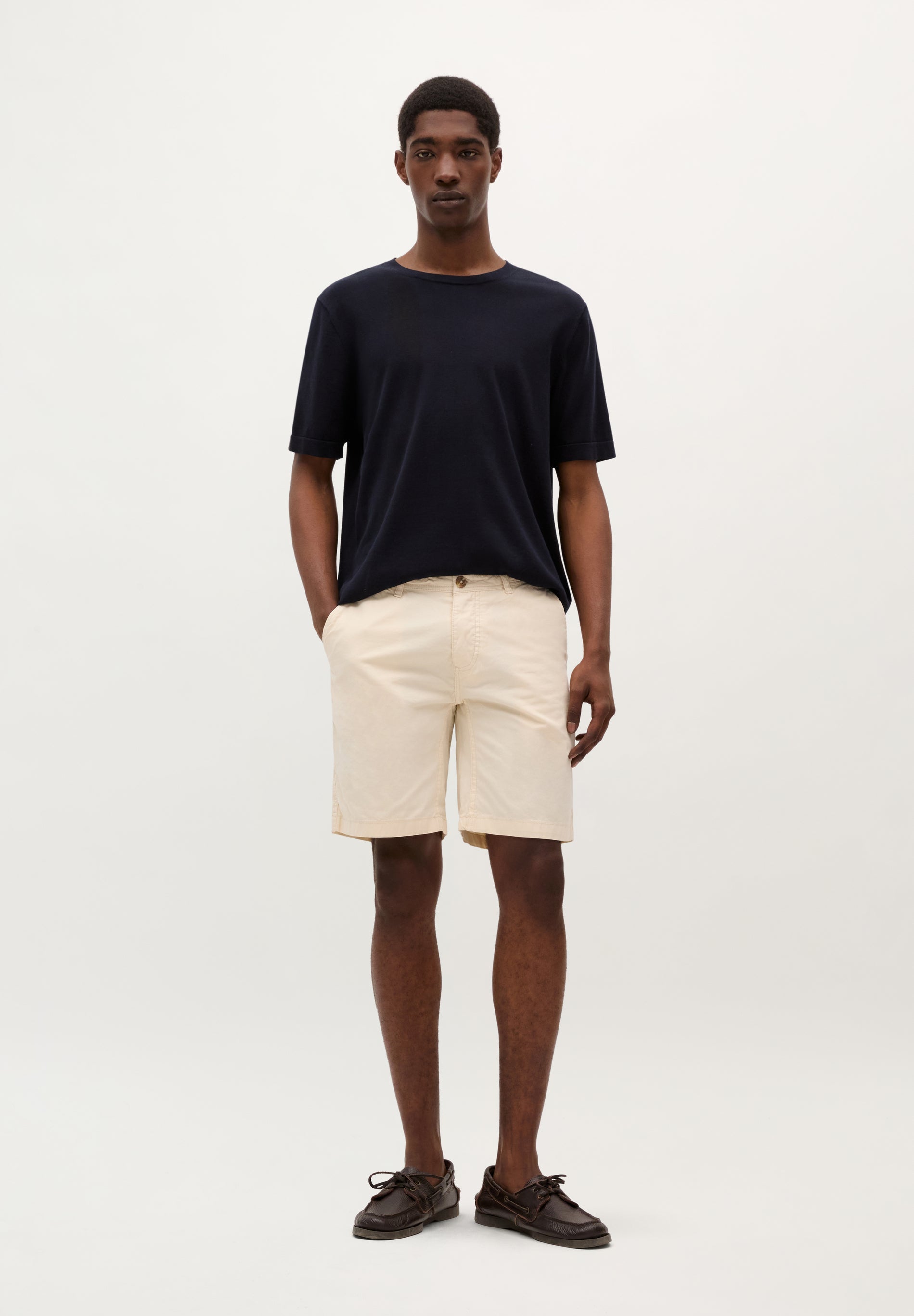 COTTON BERMUDA SHORTS